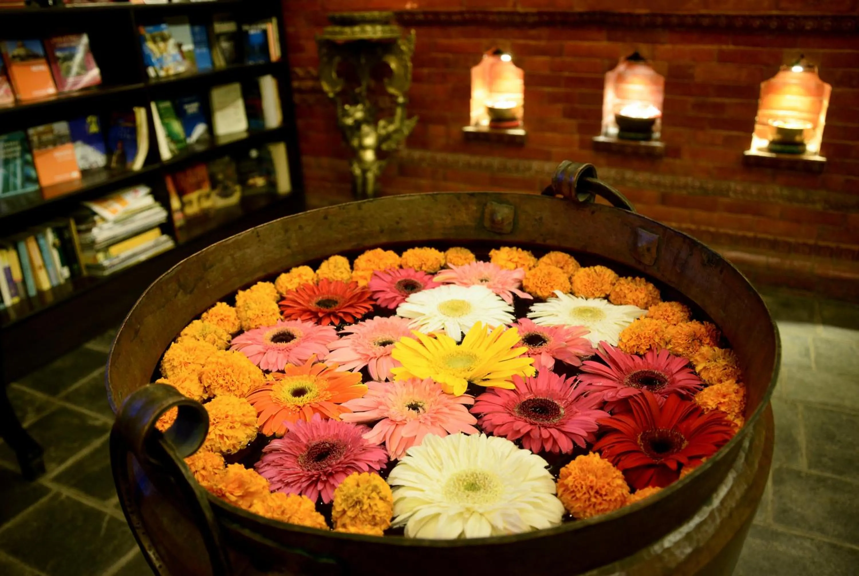 Decorative detail in Kasthamandap Boutique Hotel