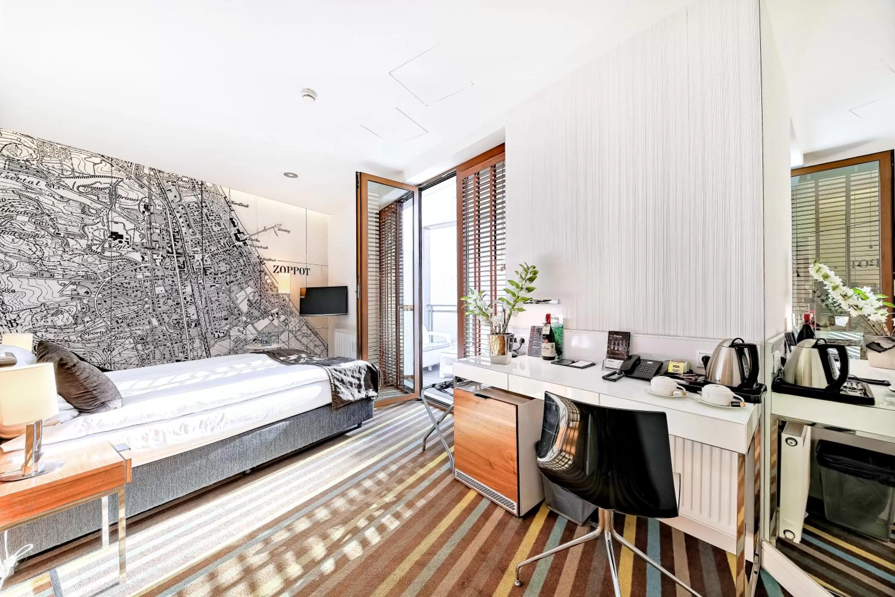 Bed in Bayjonn Boutique Hotel