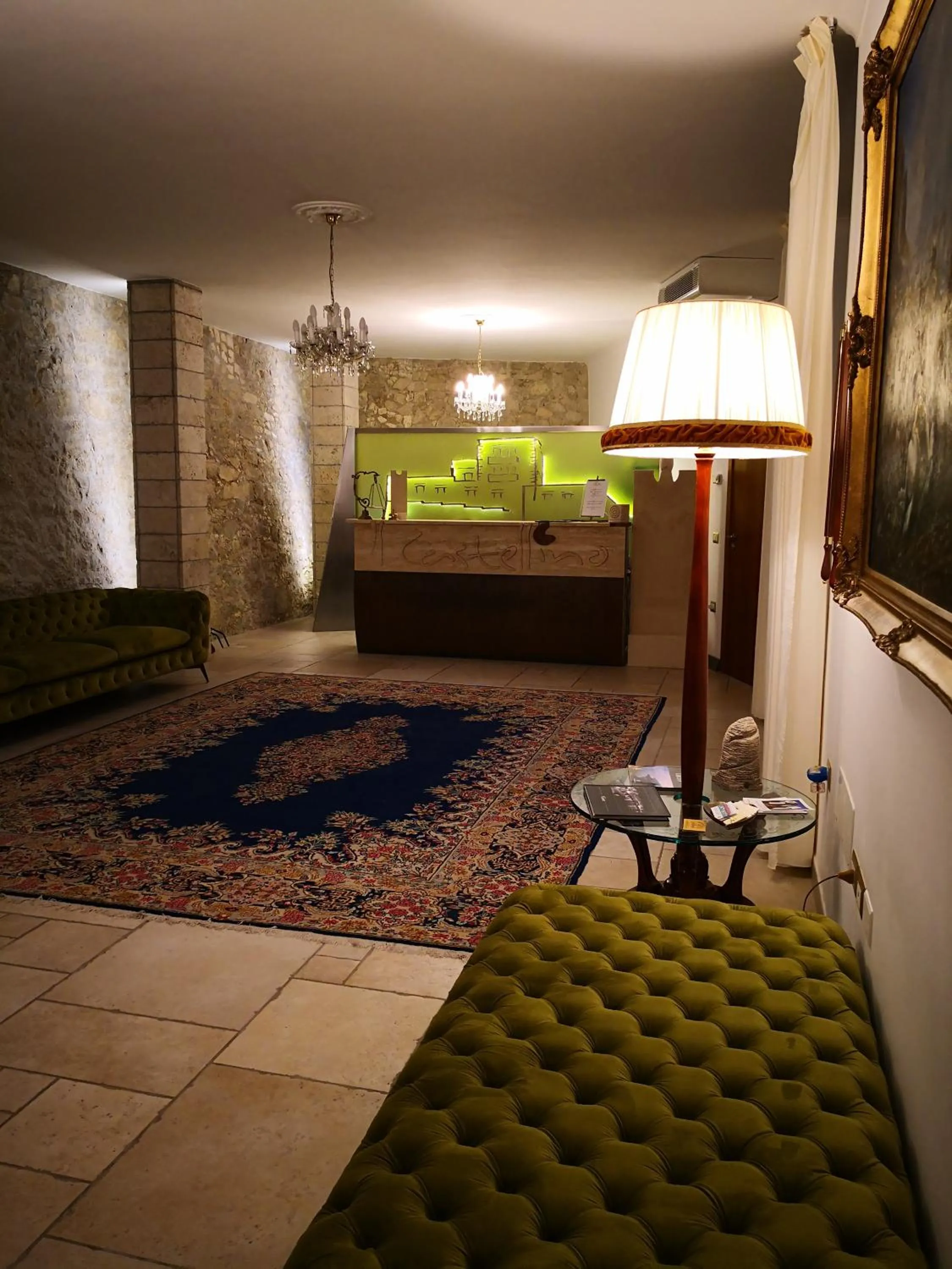 Lobby or reception, Bed in Hotel Boutique Il Castellino Relais