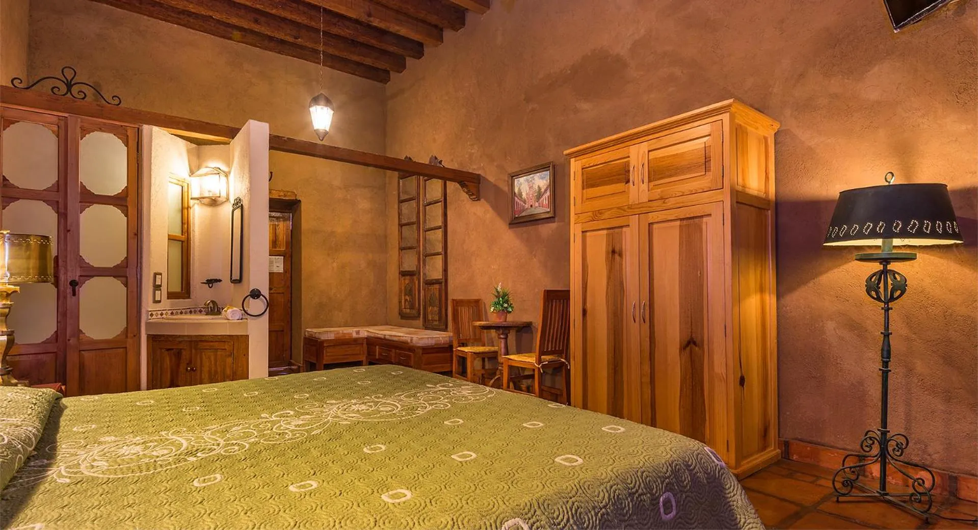 Photo of the whole room, Bed in Hotel Refugio del Angel