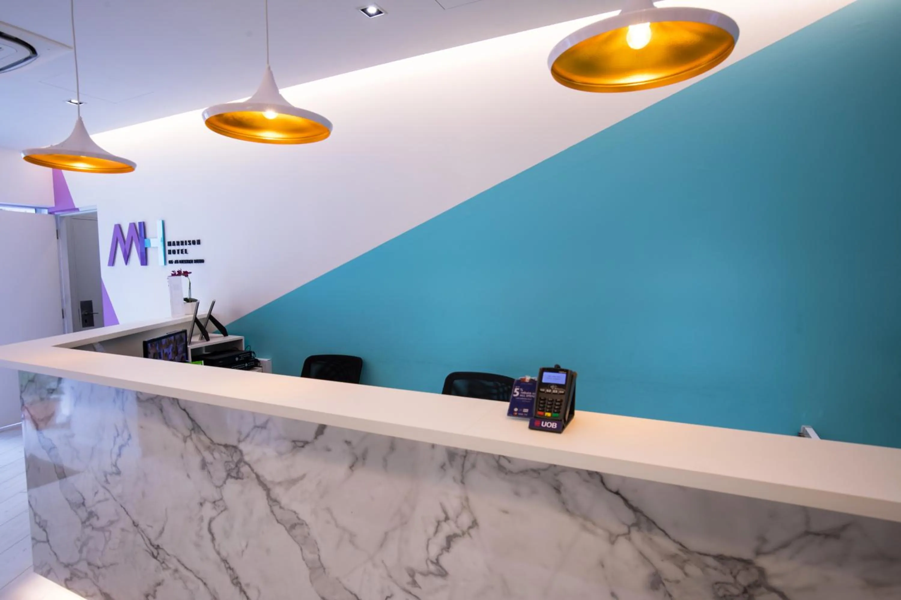 Lobby or reception in Philip Hotel