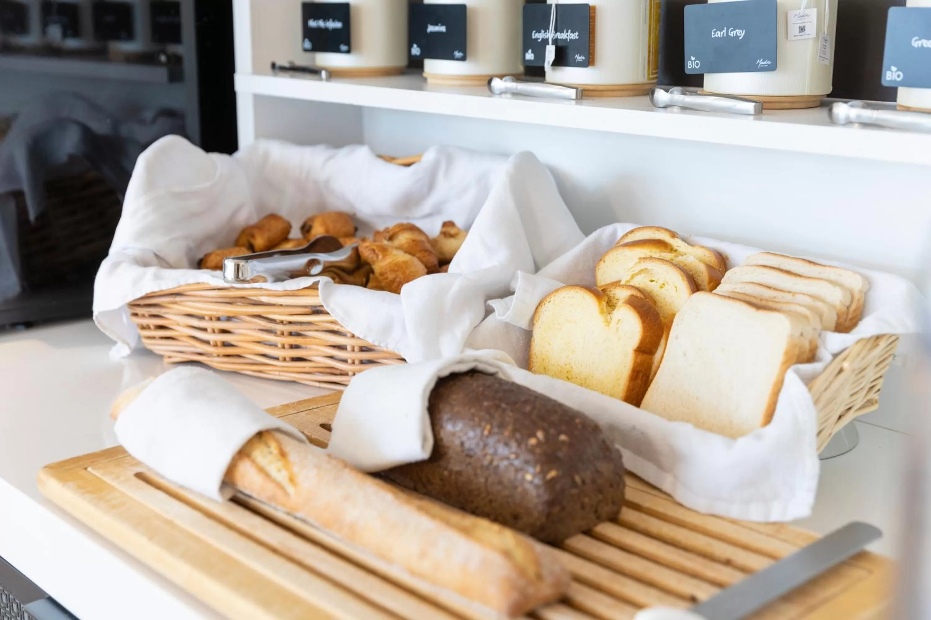 Buffet breakfast in Hotel Made In Louise