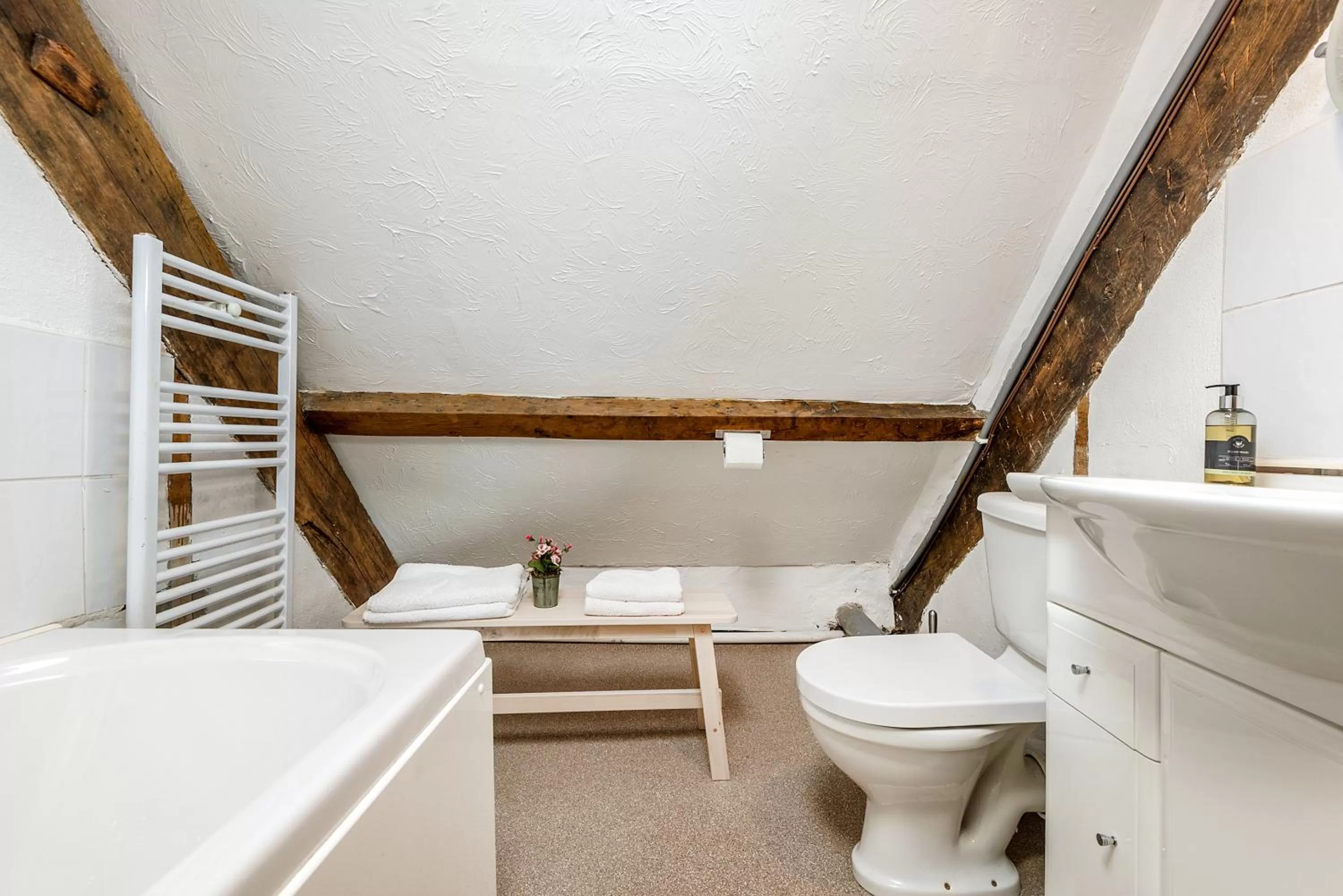 Bathroom in Kidwelly Farmhouse