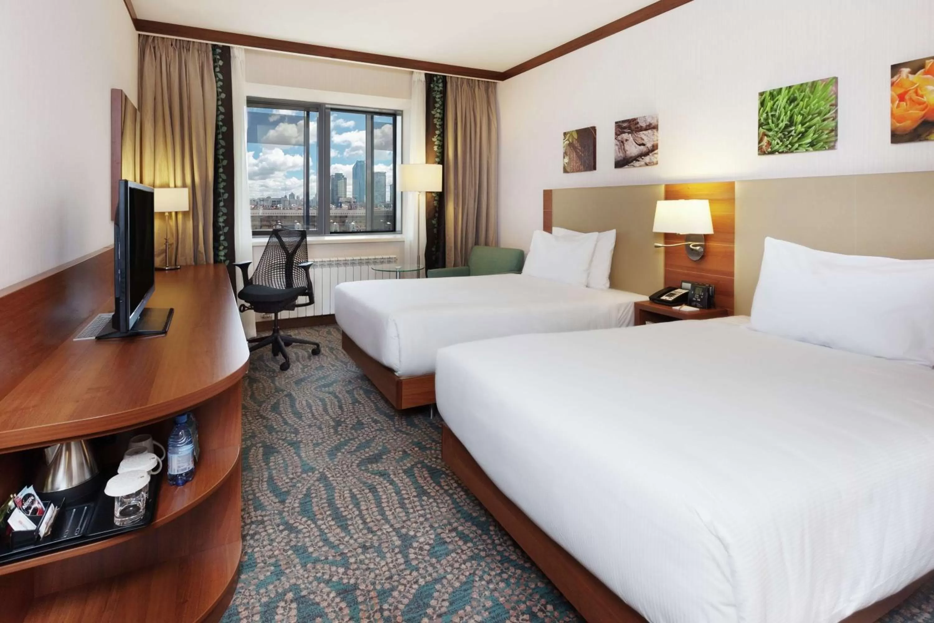 Bed in Hilton Garden Inn Astana