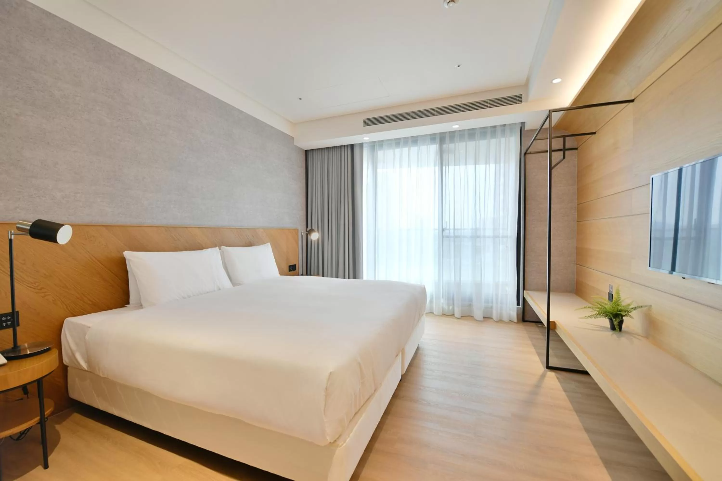 Photo of the whole room, Bed in CHECK inn Select New Taipei Sanchong