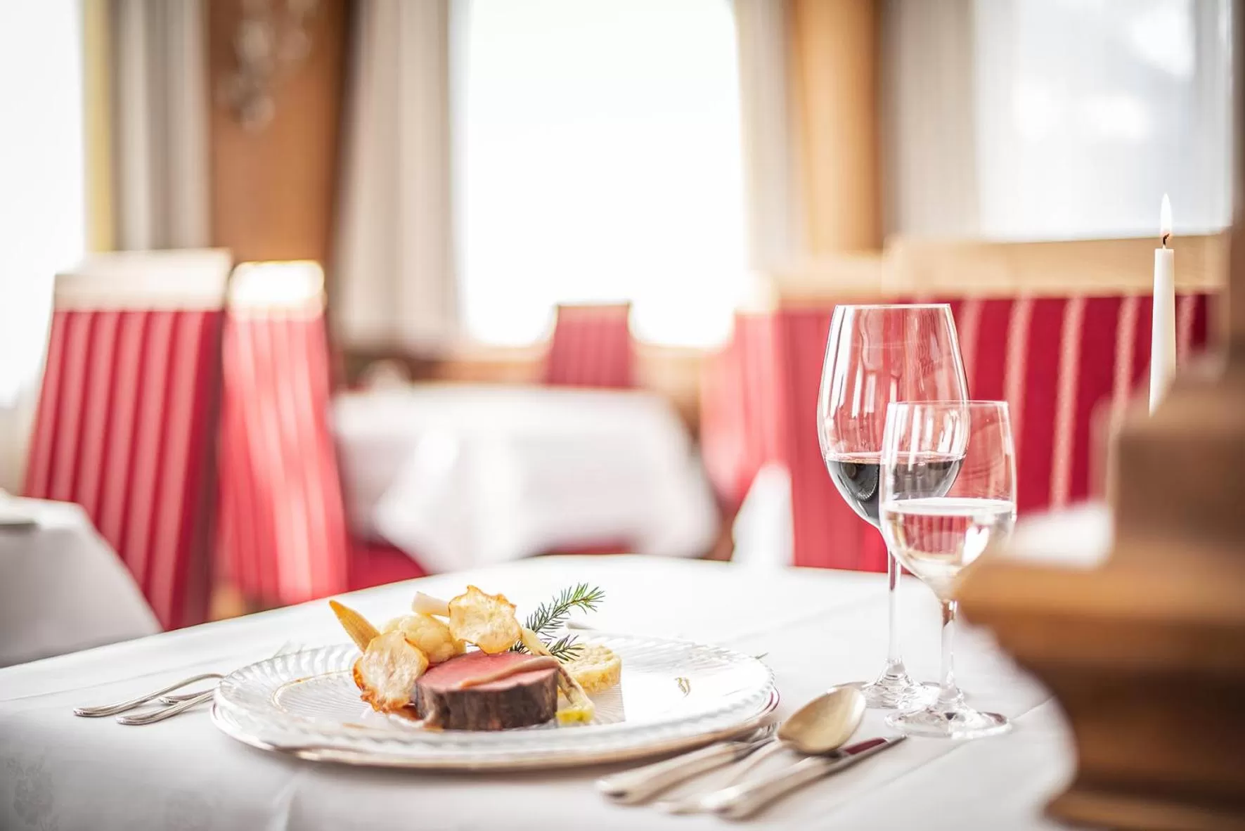 Food and drinks in Hotel Serles