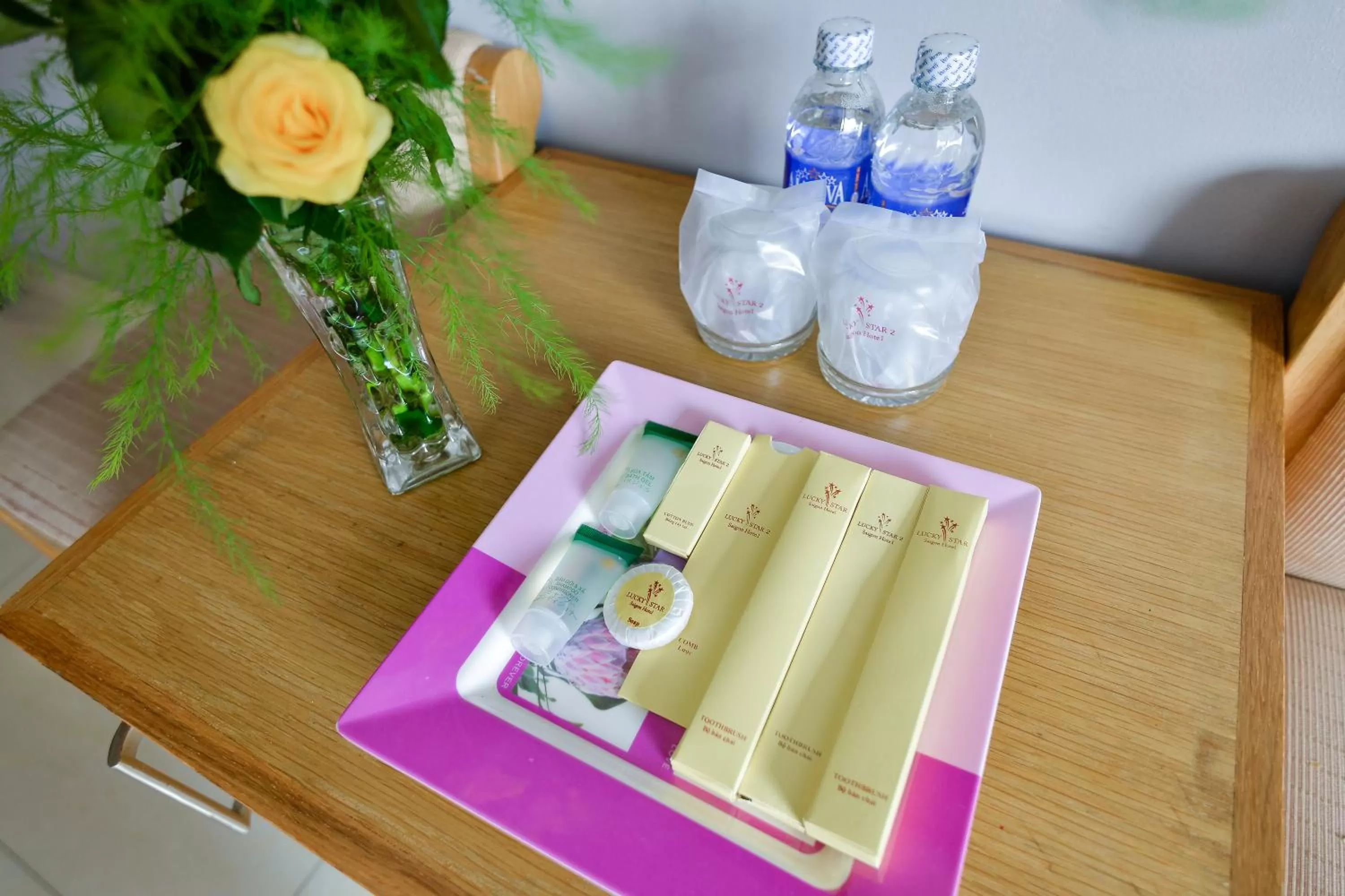 Decorative detail in Lucky Star Hotel 146 Nguyen Trai