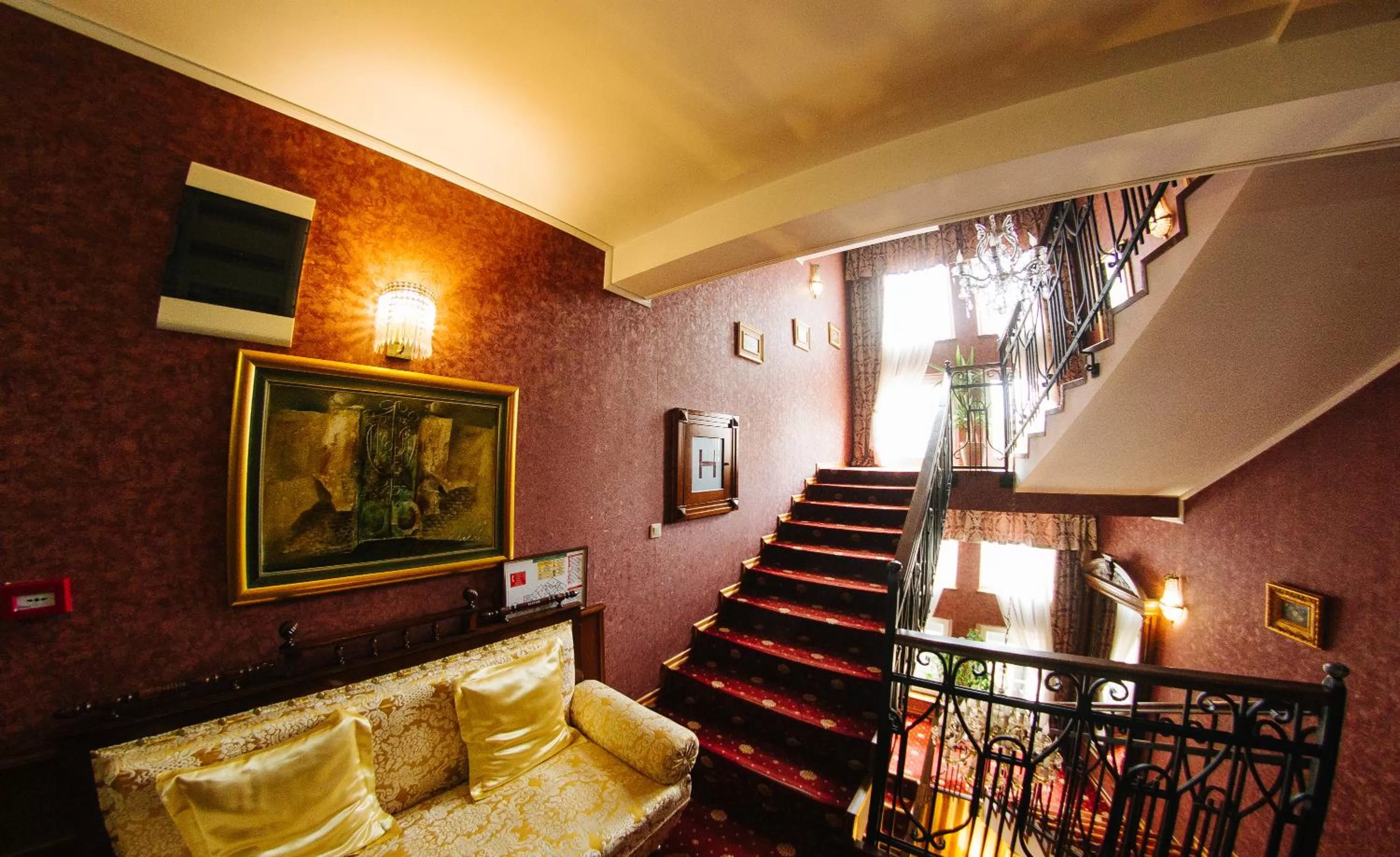 Seating Area in Garni Hotel Andric