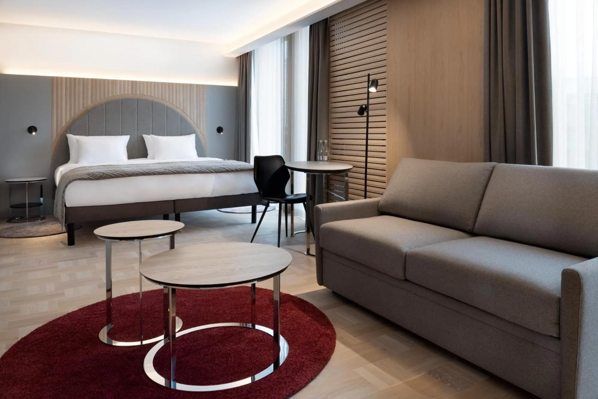 Bed in Nordic Hotel Forum