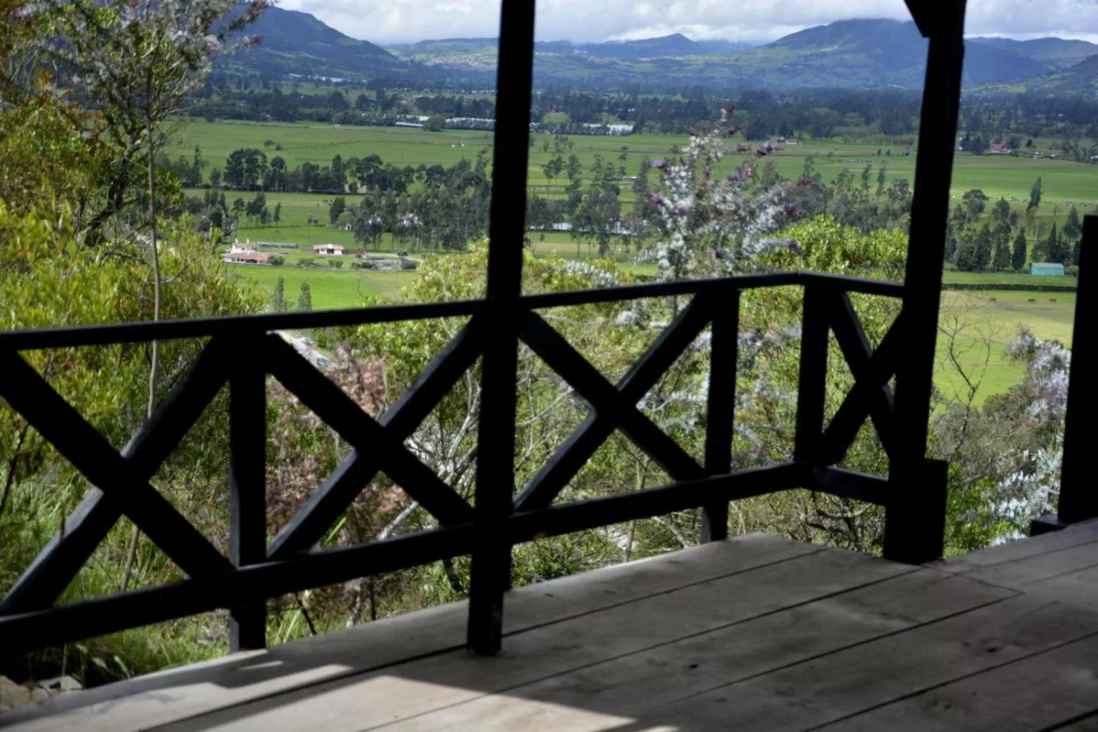 Natural landscape in El Pedregal Sopó