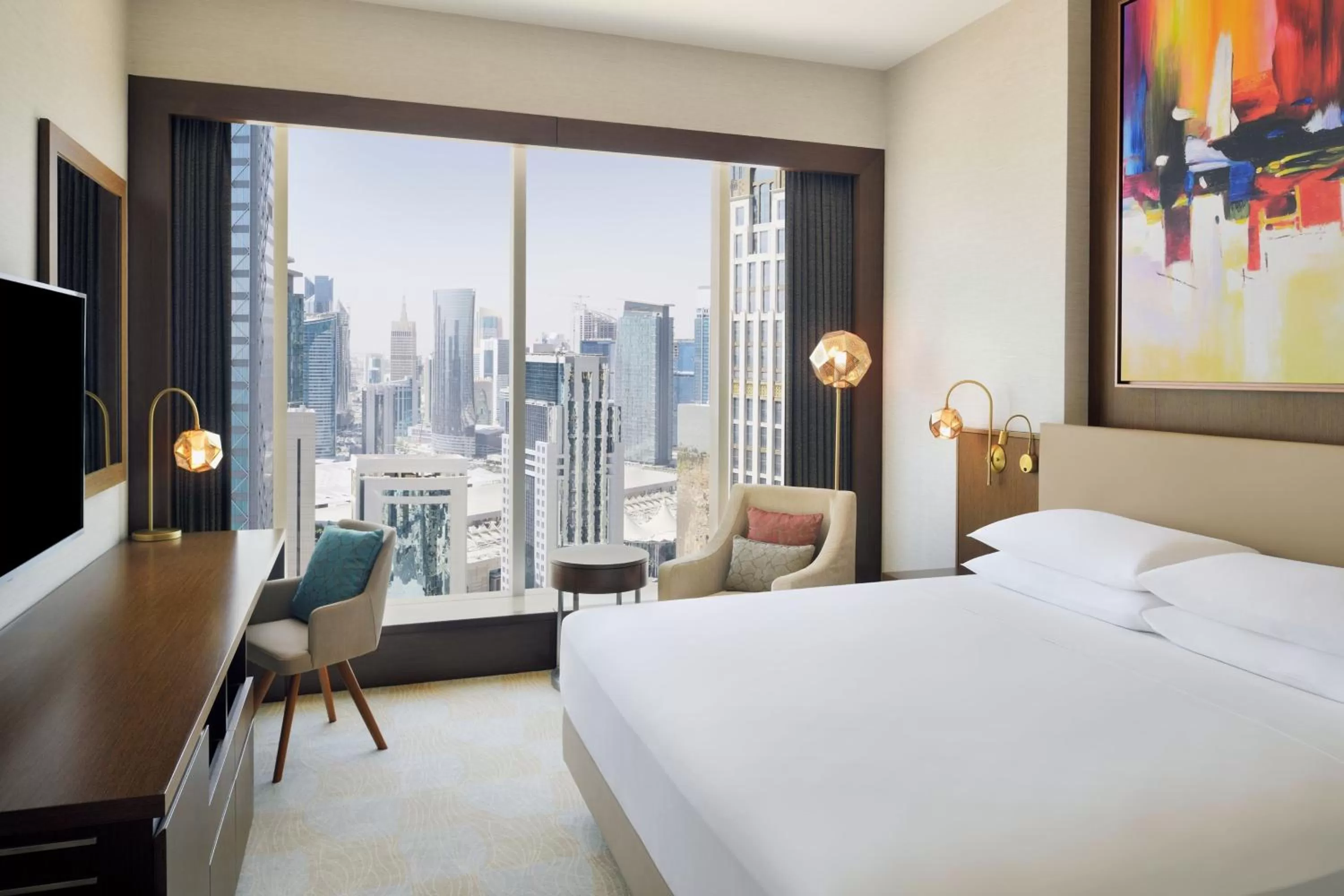 Photo of the whole room, Bed in Delta Hotels by Marriott City Center Doha