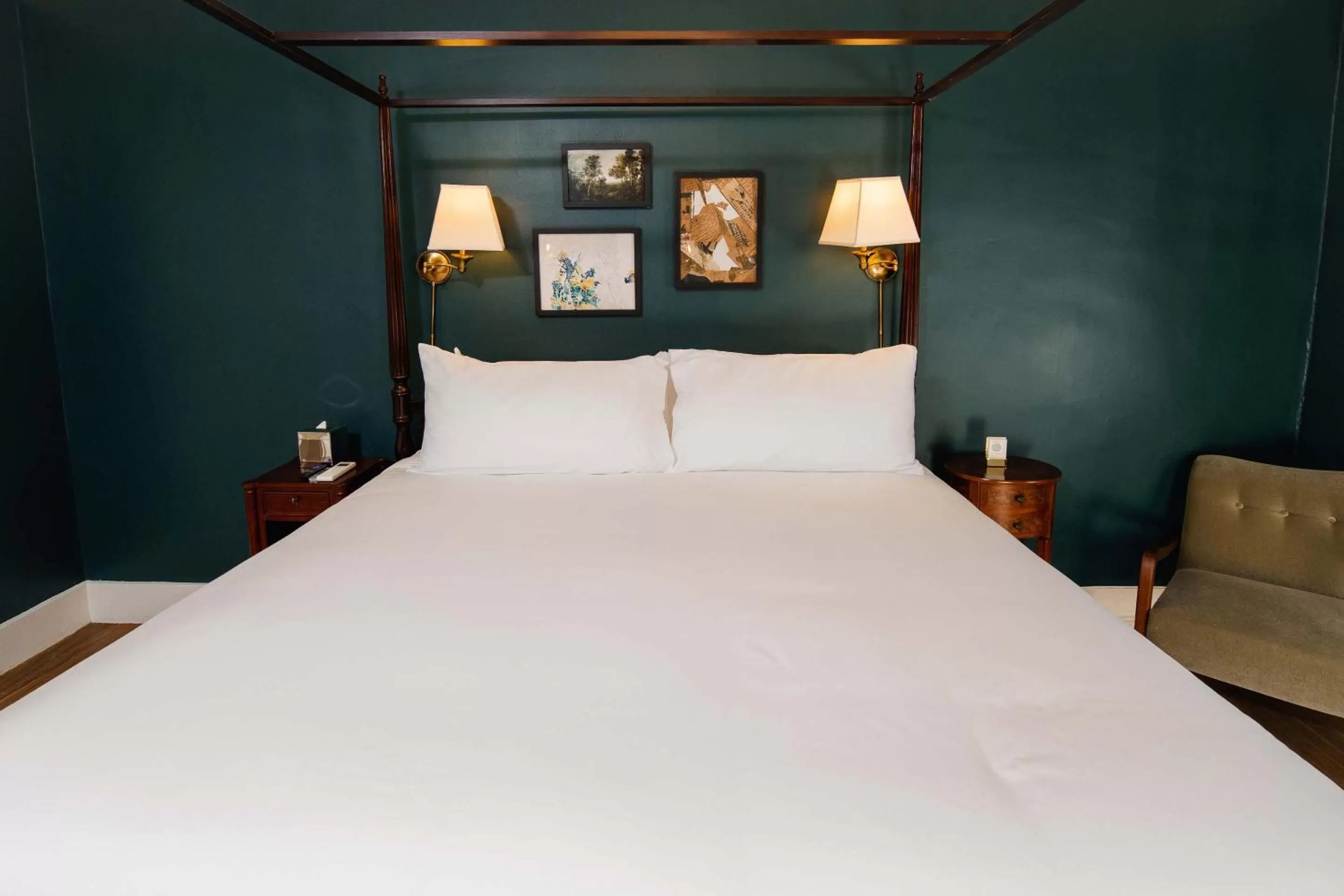 Bedroom, Bed in The Dewey by The Lenox Collection