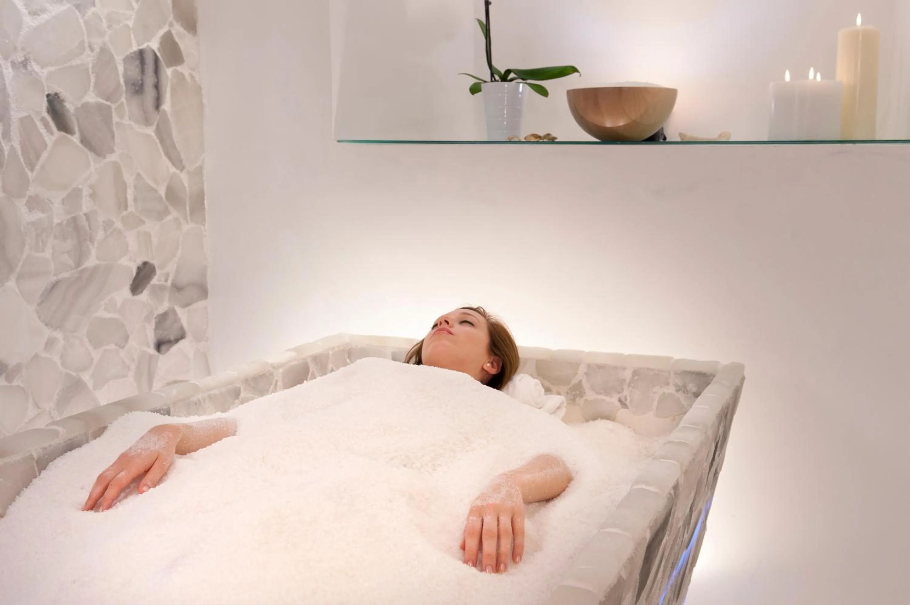 Spa and wellness centre/facilities, Bed in Hotel Regina Elena 57 & Oro Bianco SPA