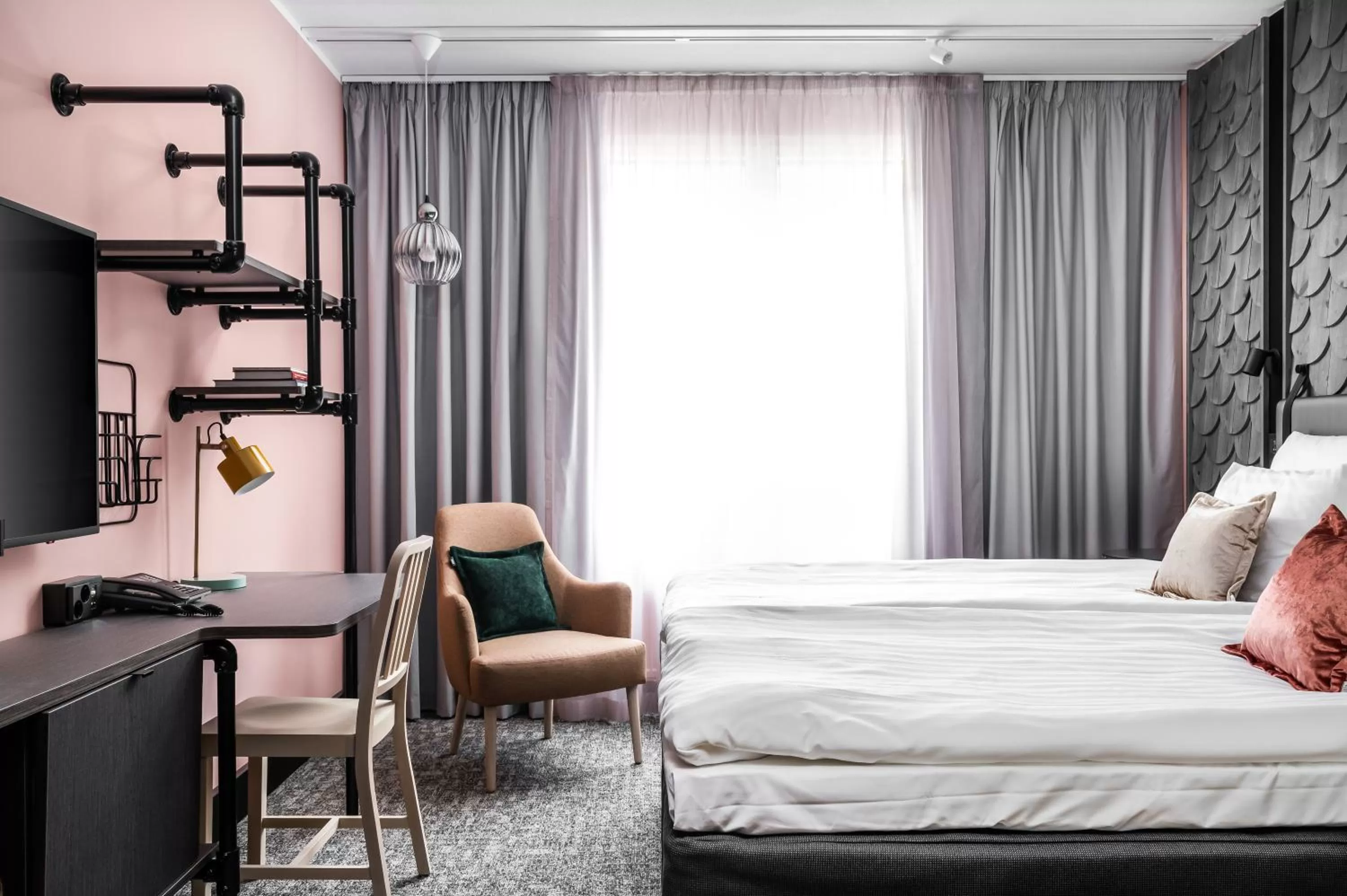 Photo of the whole room, Bed in Original Sokos Hotel Arina Oulu