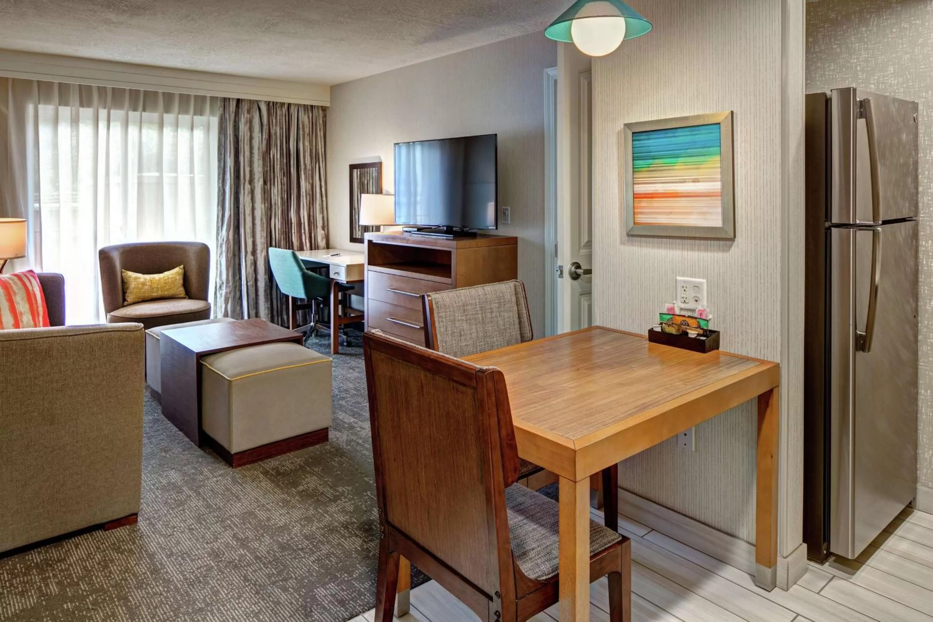 Living room in Homewood Suites by Hilton Salt Lake City Downtown