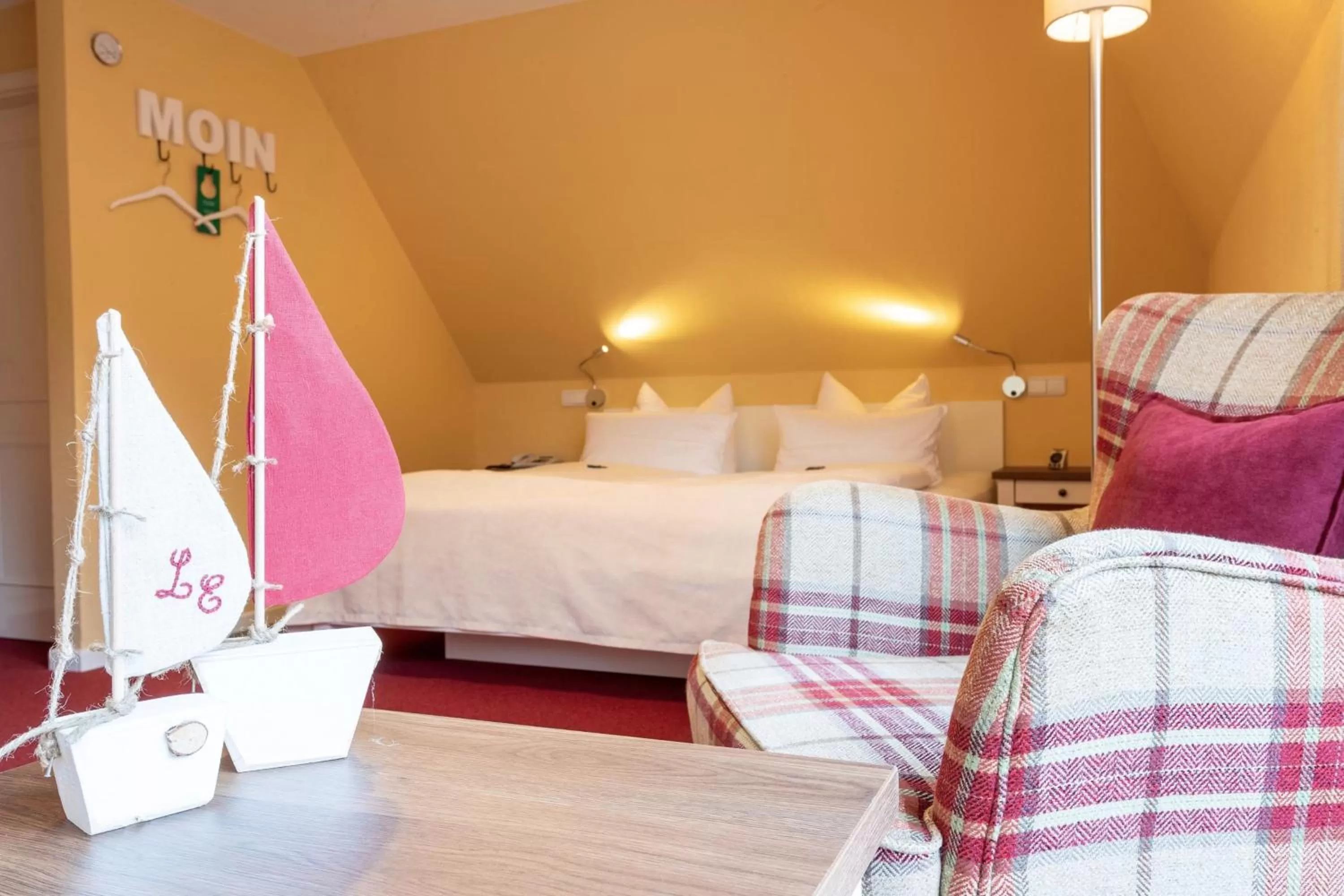 Bed in Hotel Landhaus Ellerbrock