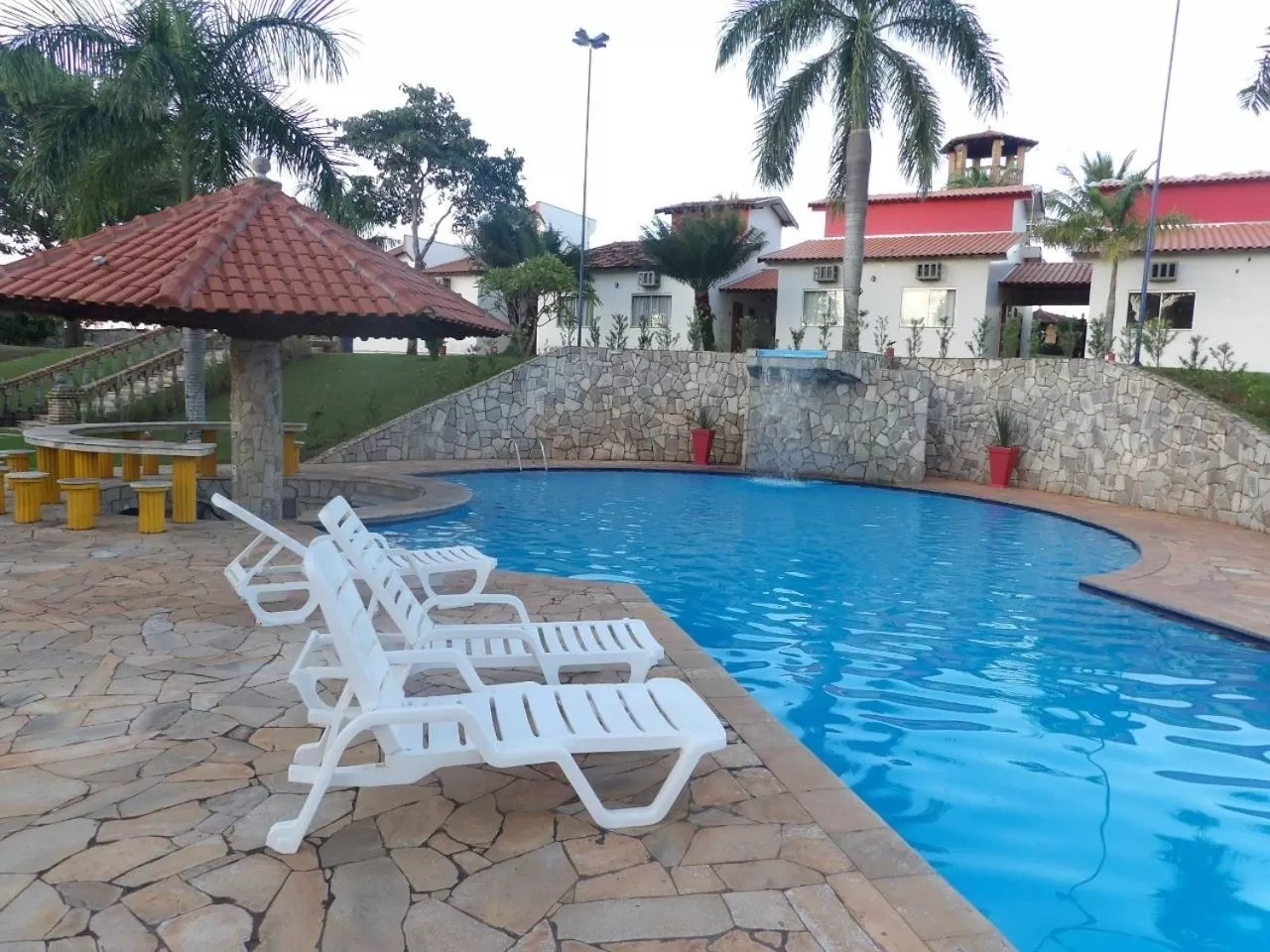 Pool view in HOTEL ABAPORU