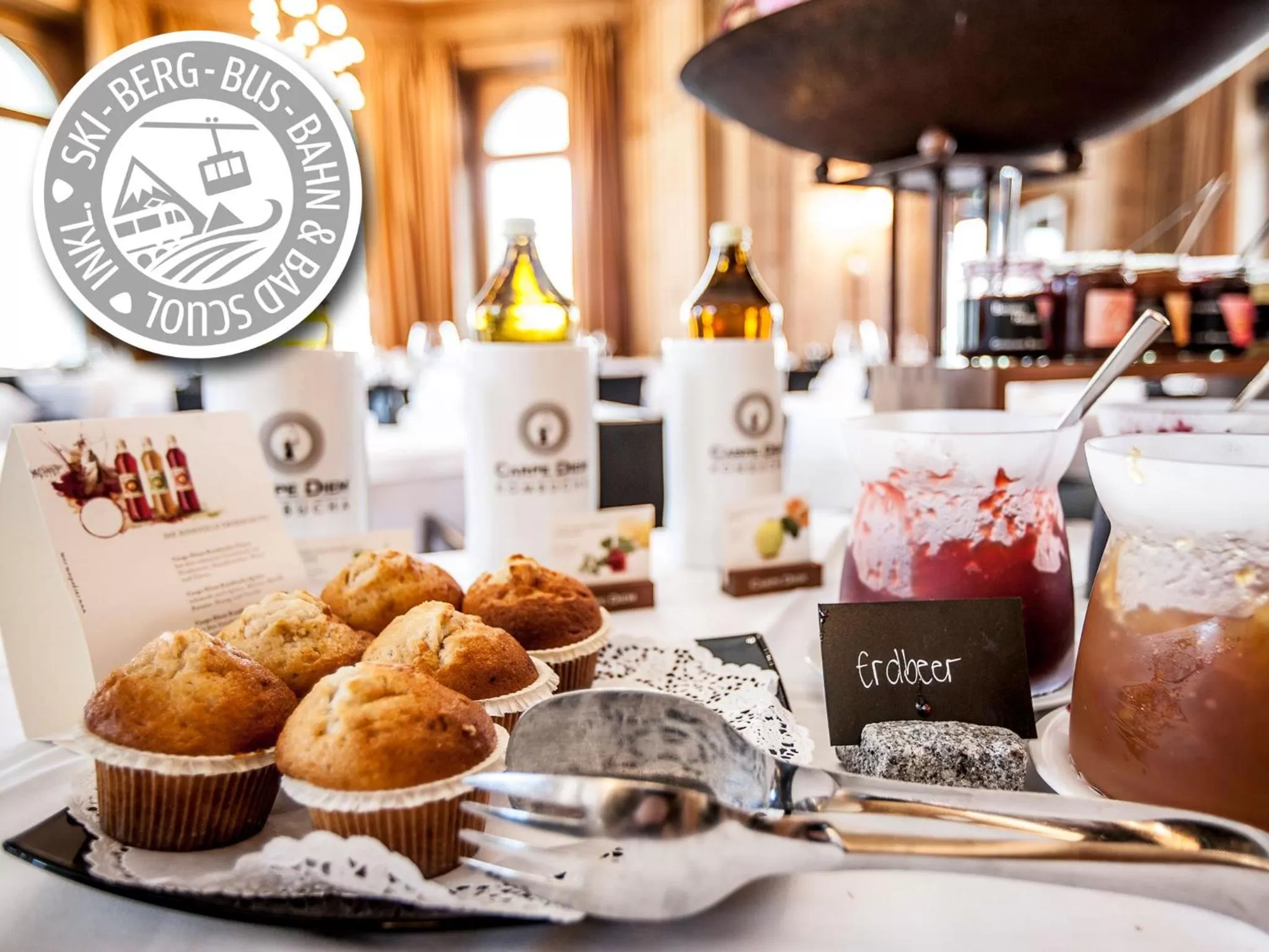 Food and drinks in Hotel Belvedere Scuol