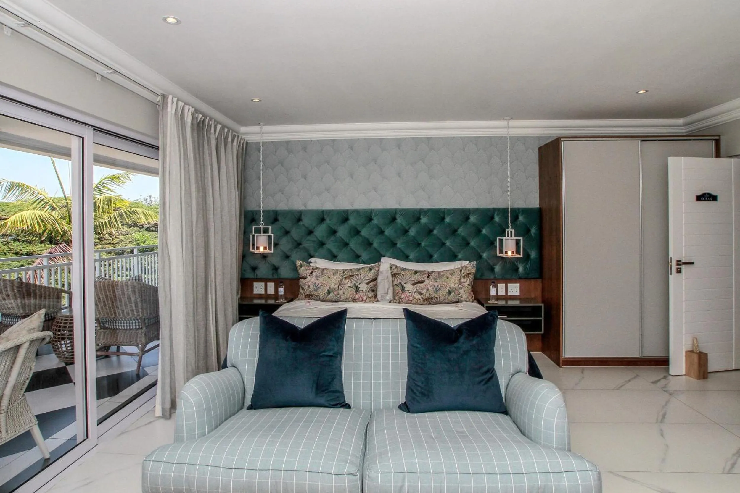 Bedroom in Sandals Guest House