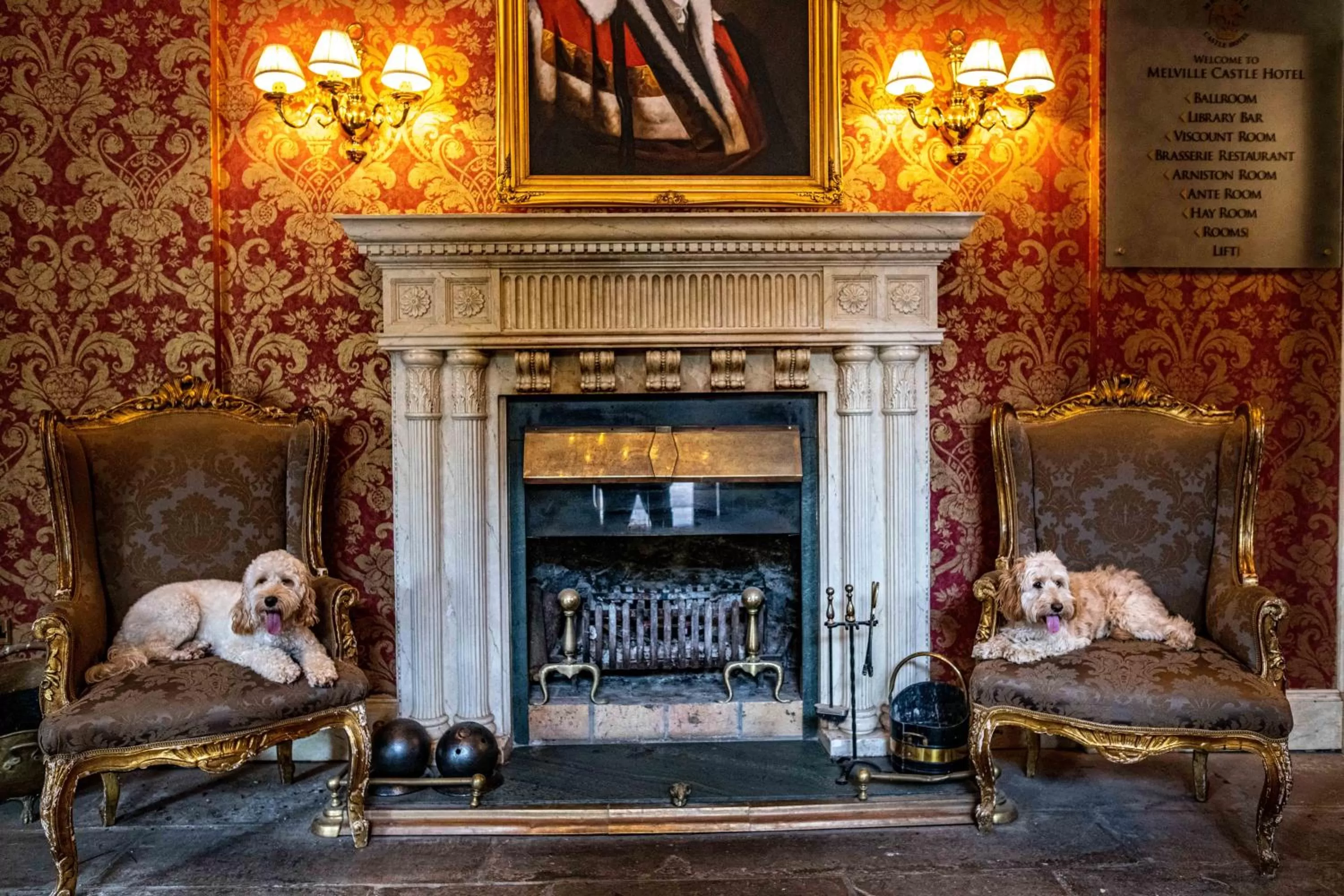 Pets in Melville Castle Hotel