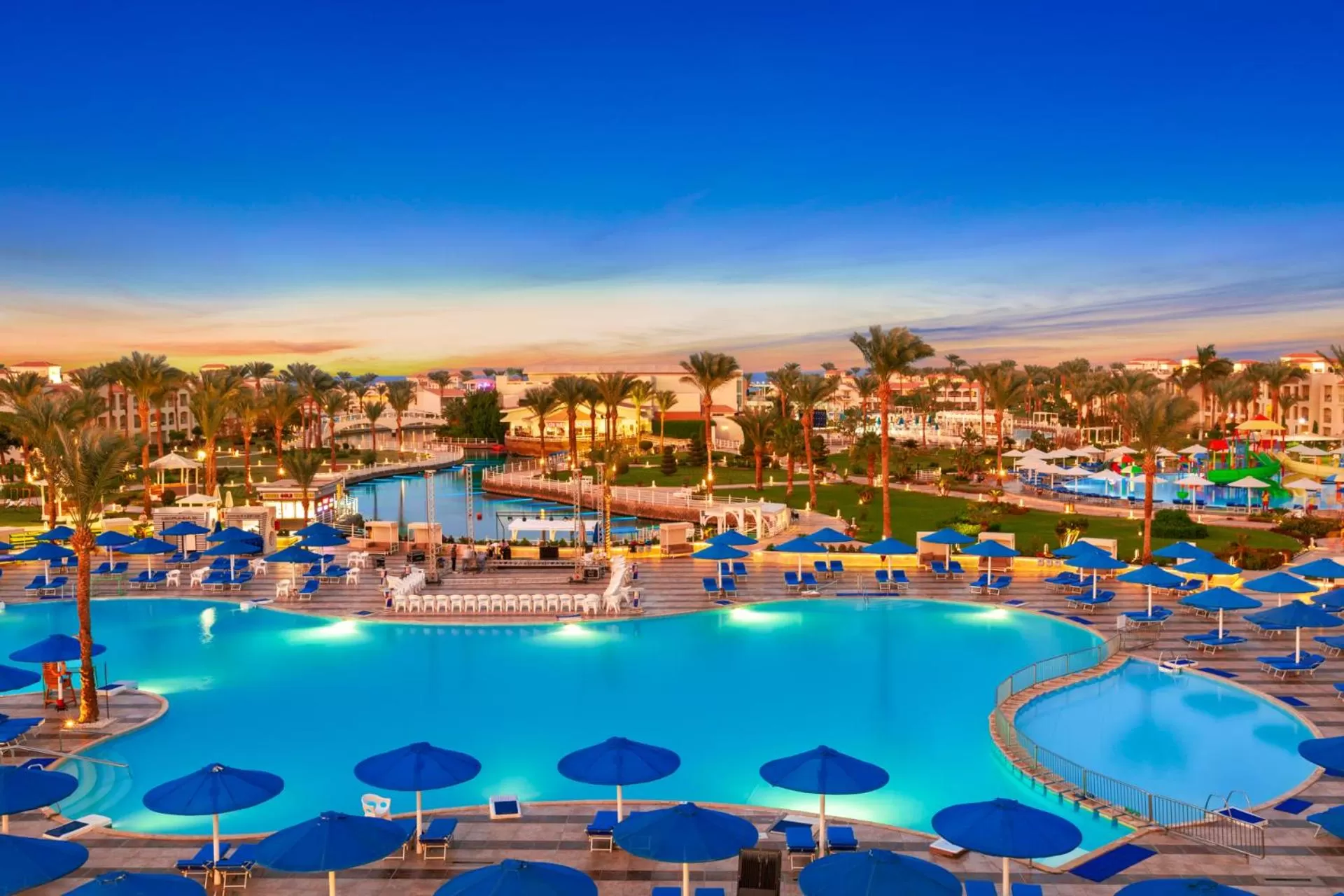 Swimming pool in Pickalbatros Dana Beach Resort - Aqua Park