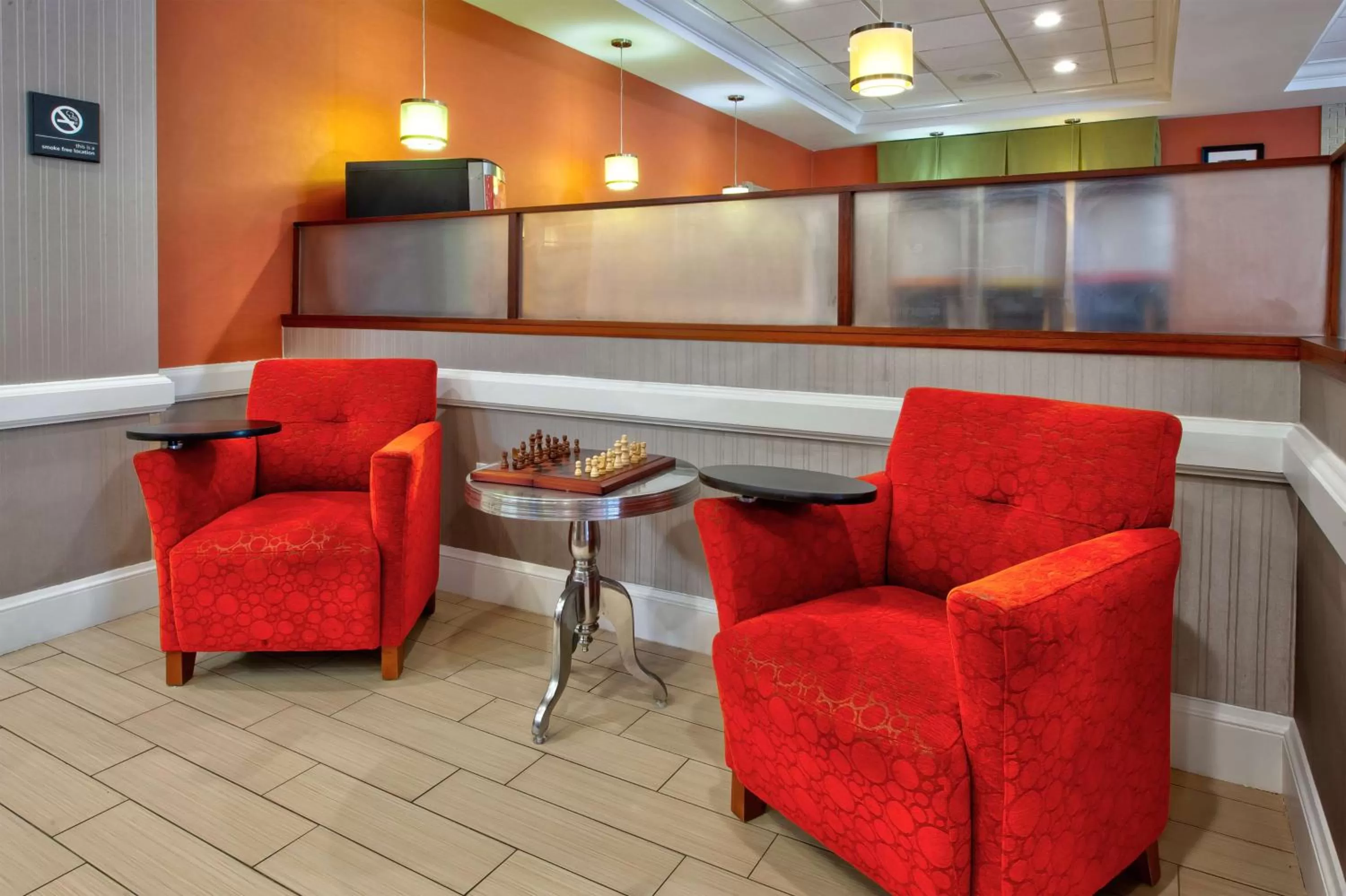 Lobby or reception in Hampton Inn College Park