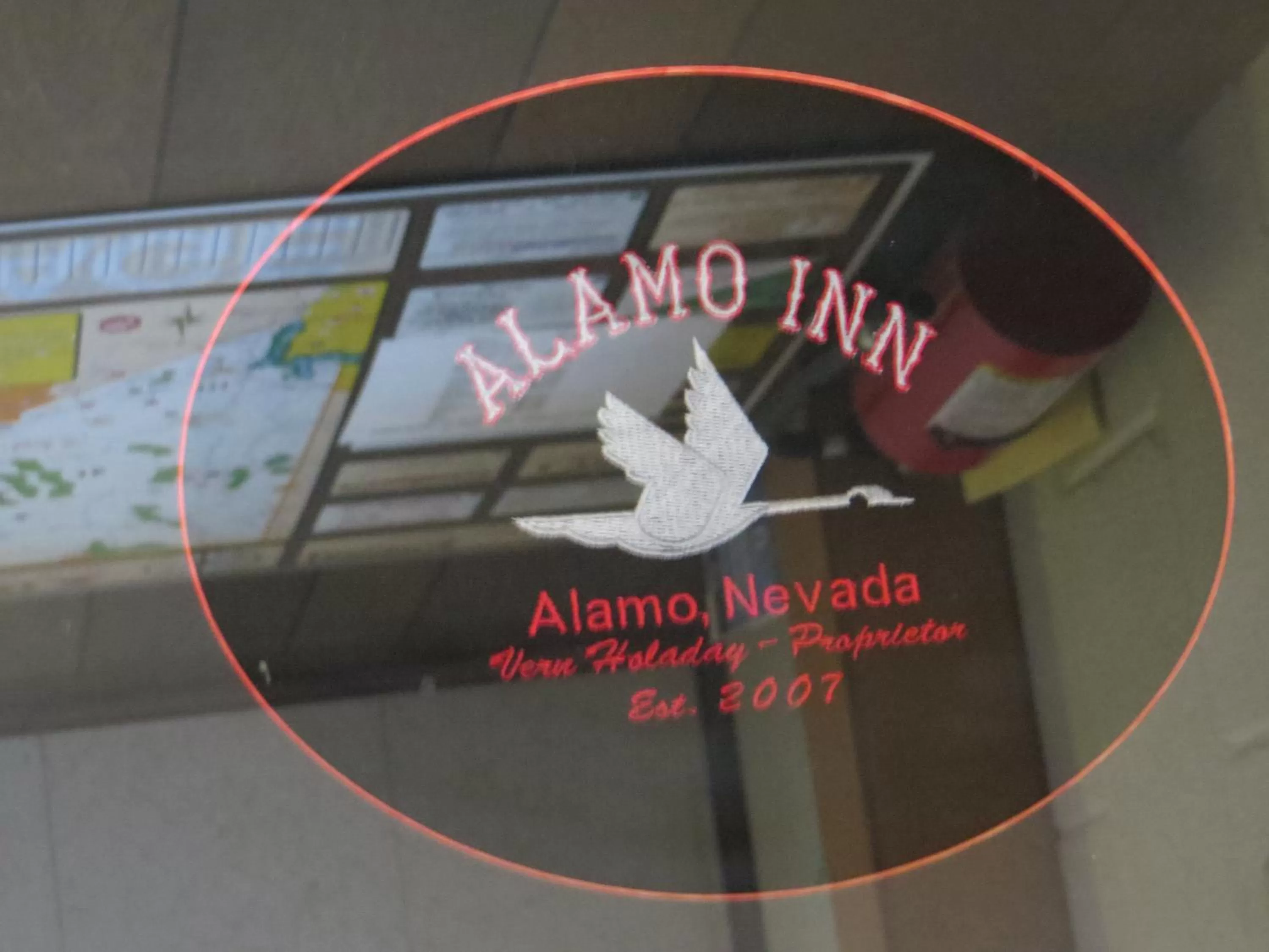 Decorative detail in Alamo Inn