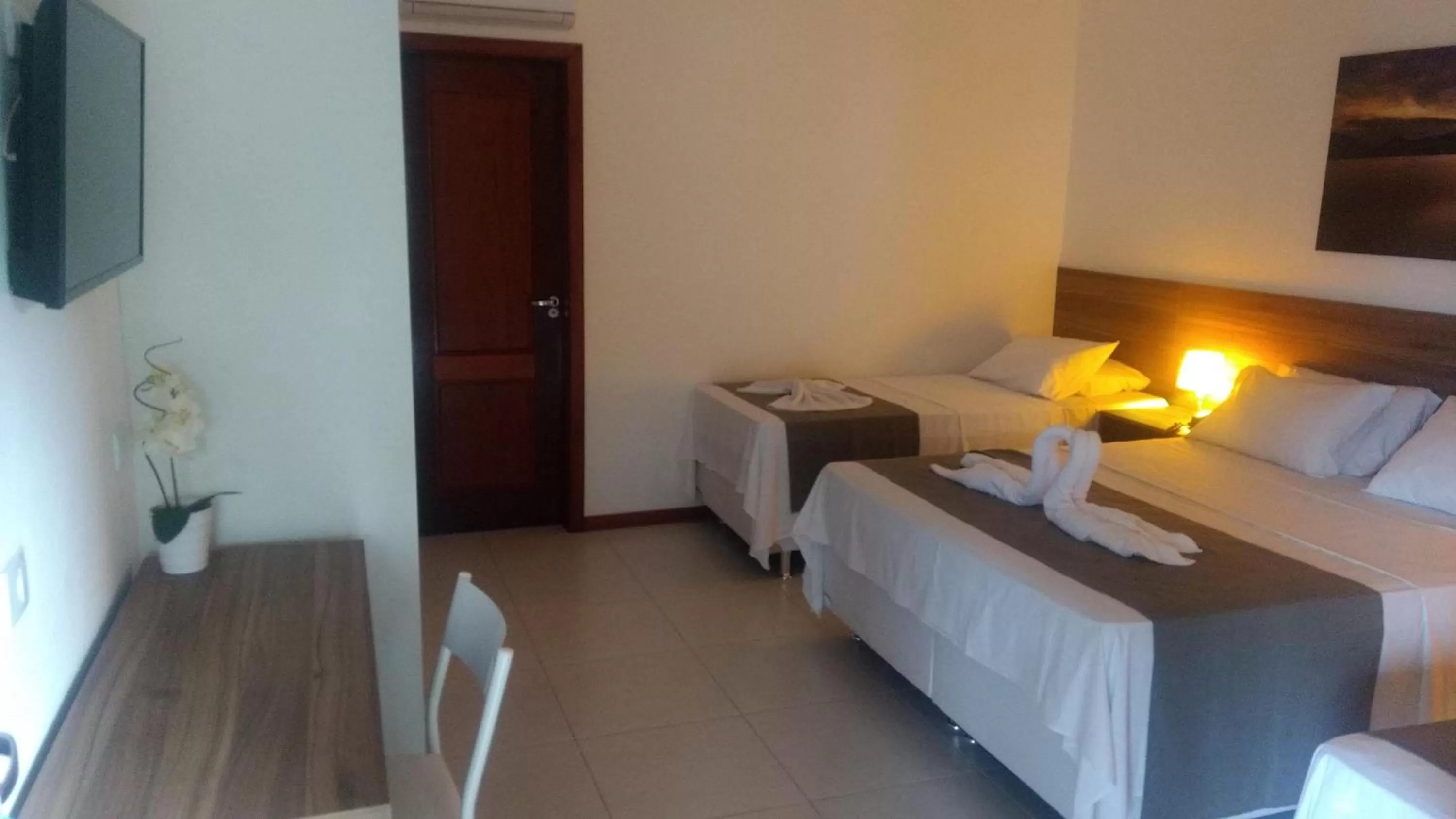 Bed in Hotel Pousada Salvador Paradise