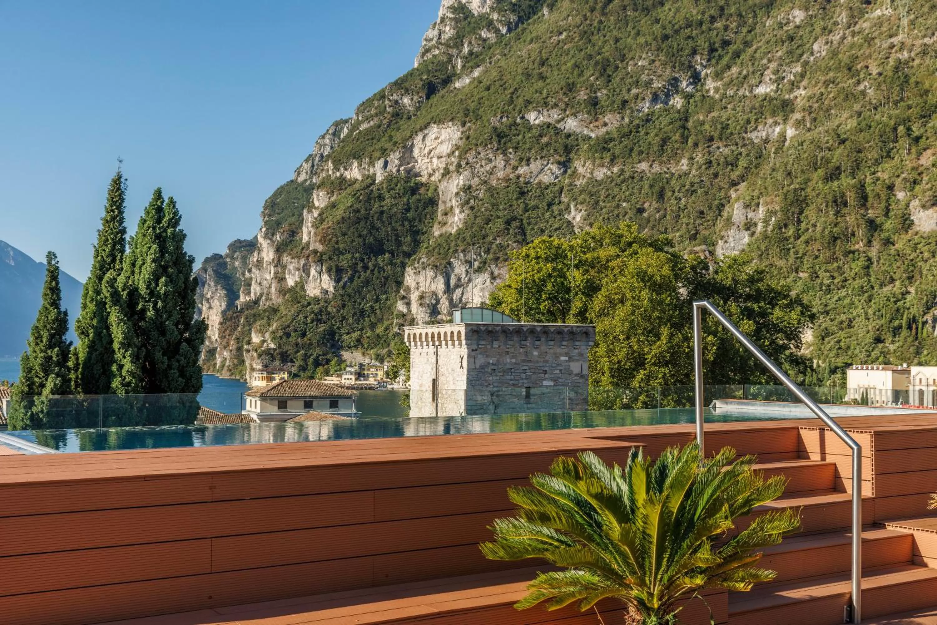 Swimming pool in Grand Hotel Riva