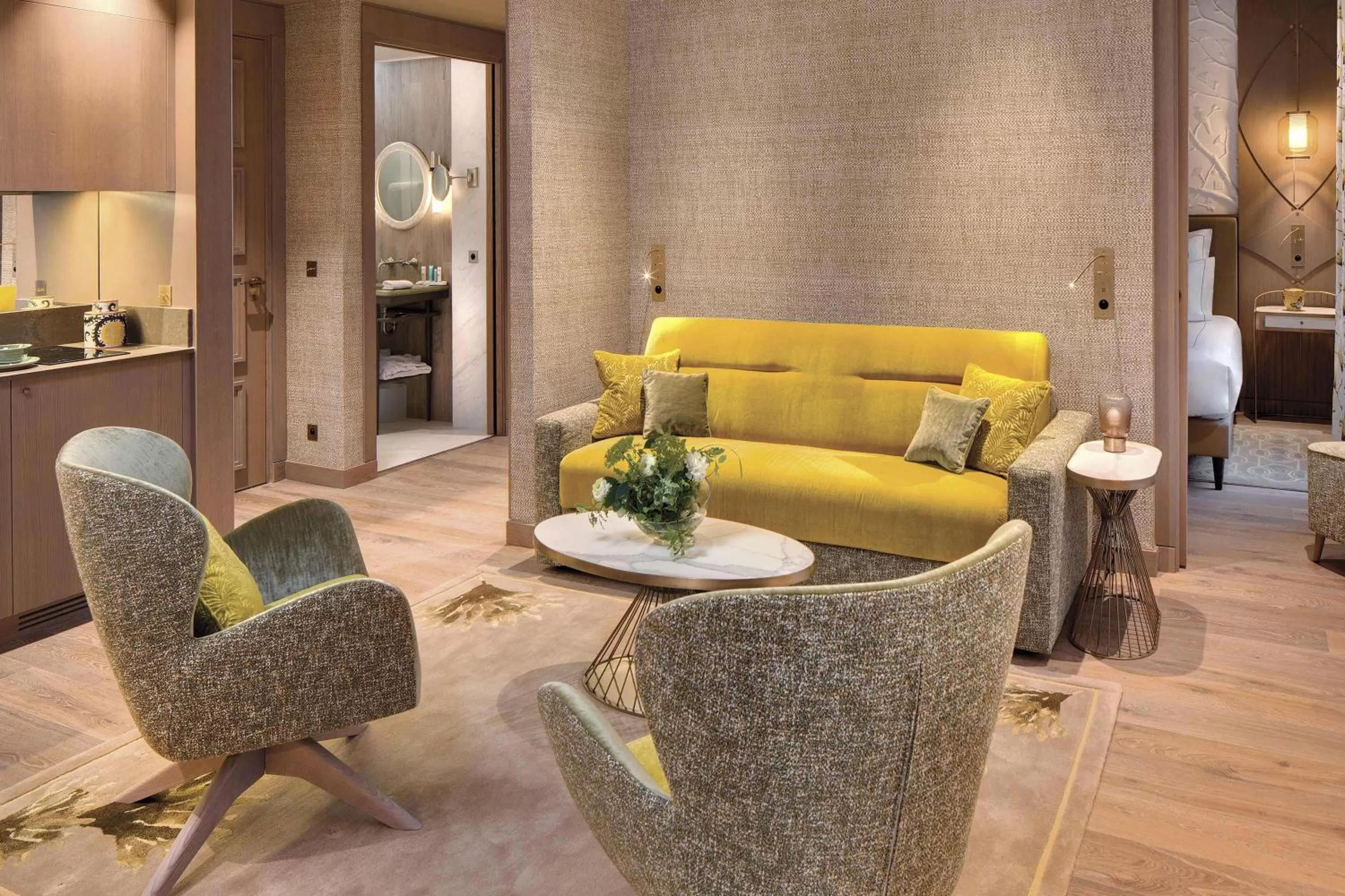 Bedroom in La Demeure Montaigne