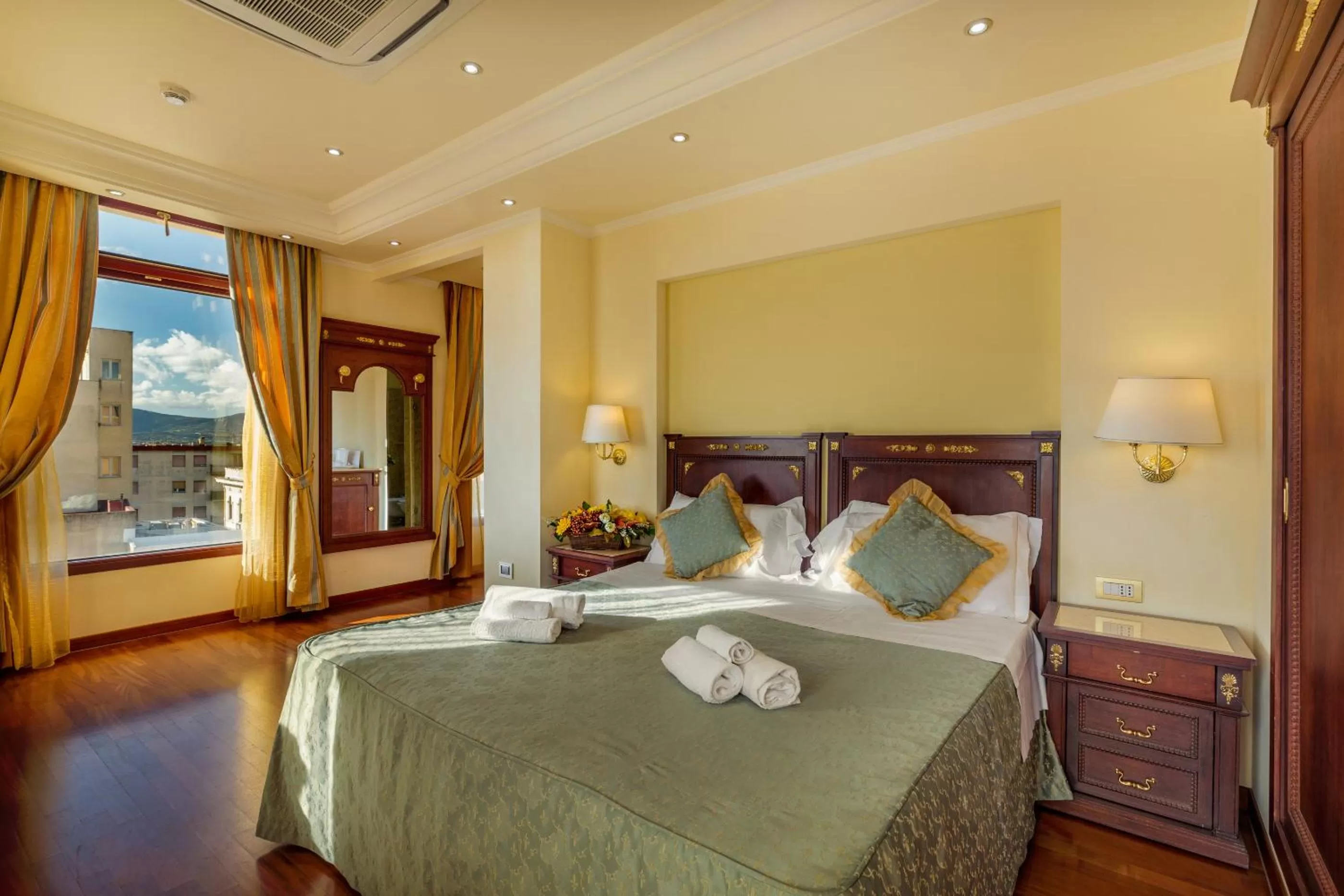 Bed in Hotel Panorama