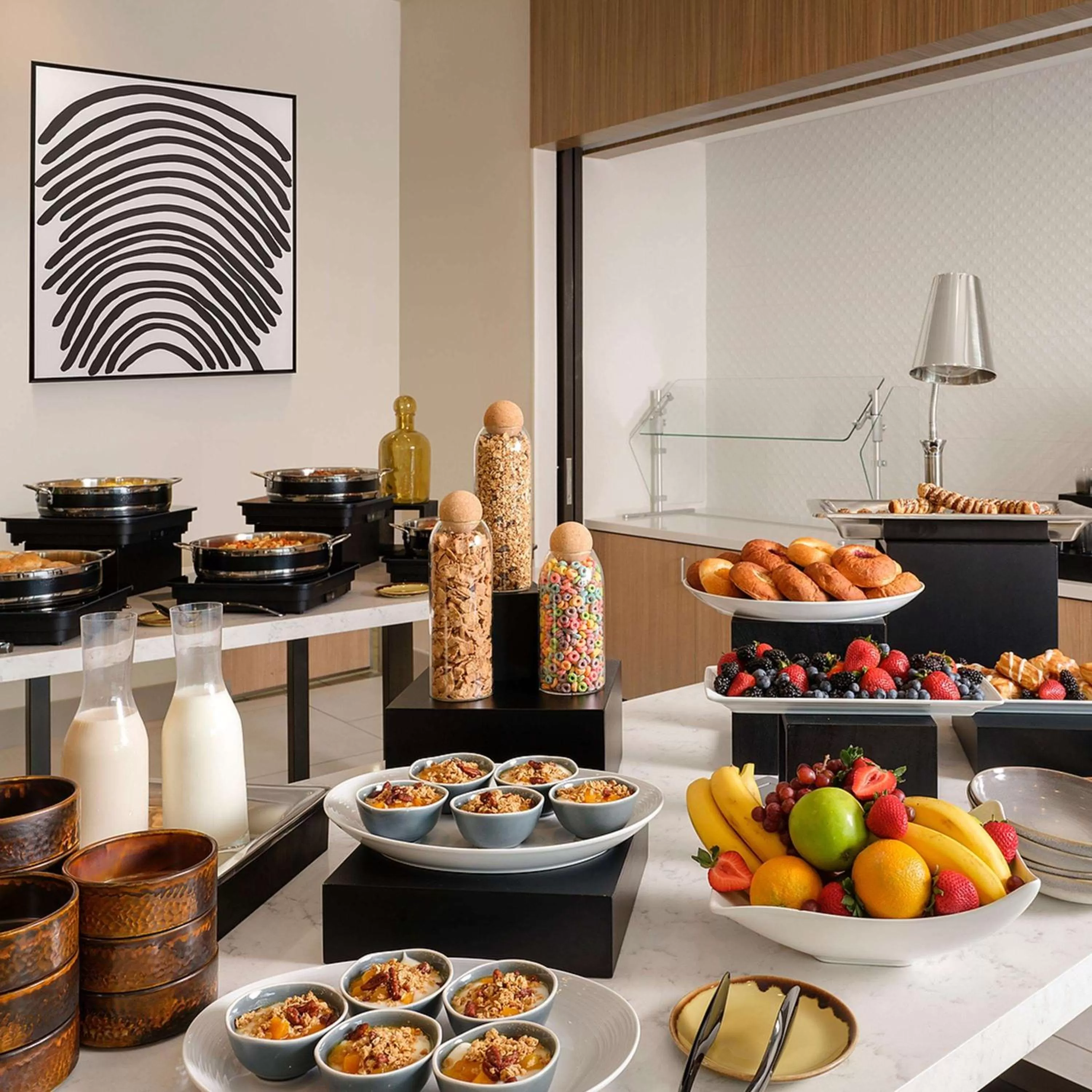 Breakfast in Hilton Garden Inn Grapevine At Silverlake Crossing, Tx