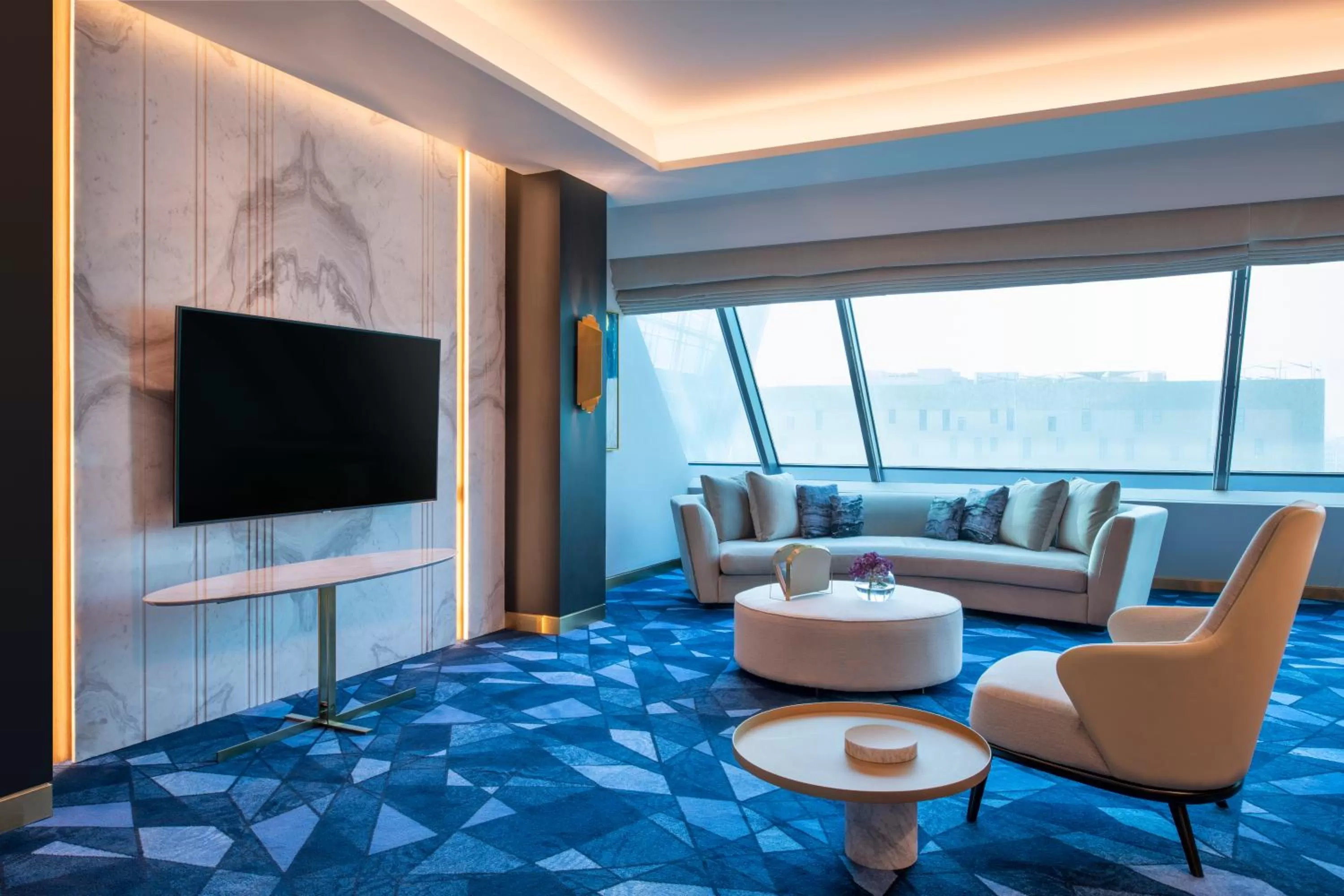 Living room in Steigenberger Hotel Doha