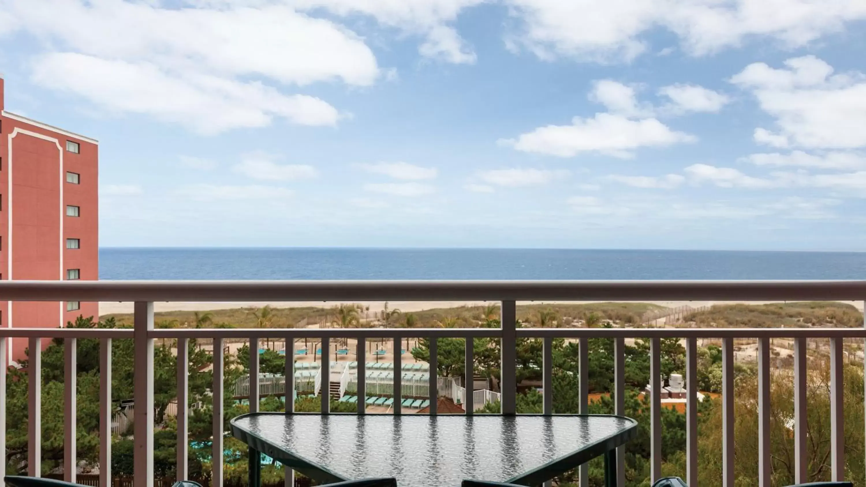 King Bed Hearing and Wheelchair Accessible with Roll in Shower Eastern Oceanfront in Holiday Inn Ocean City by IHG King Bed Hearing and Wheelchair Accessible with Roll in Shower Eastern Oceanfront in Holiday Inn Ocean City by IHG