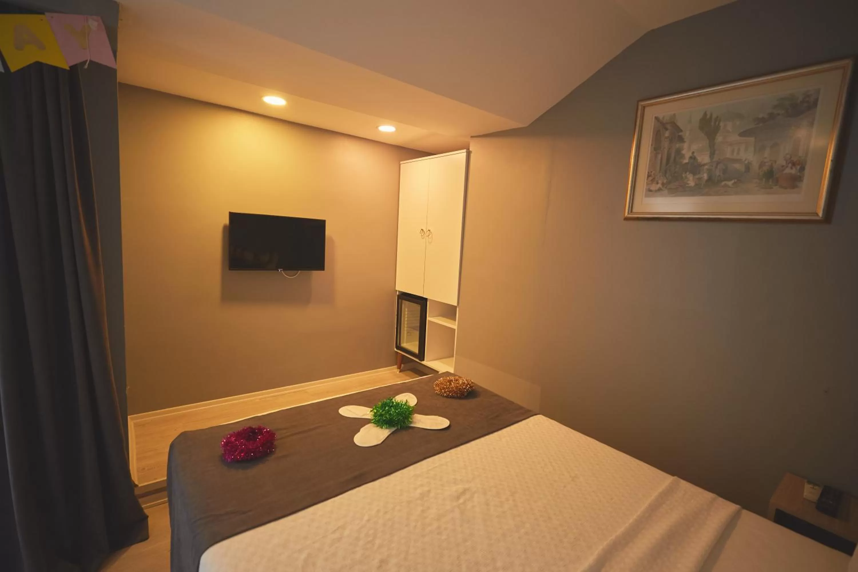 Bedroom, Bed in Albatros Hagia Sophia Hotel