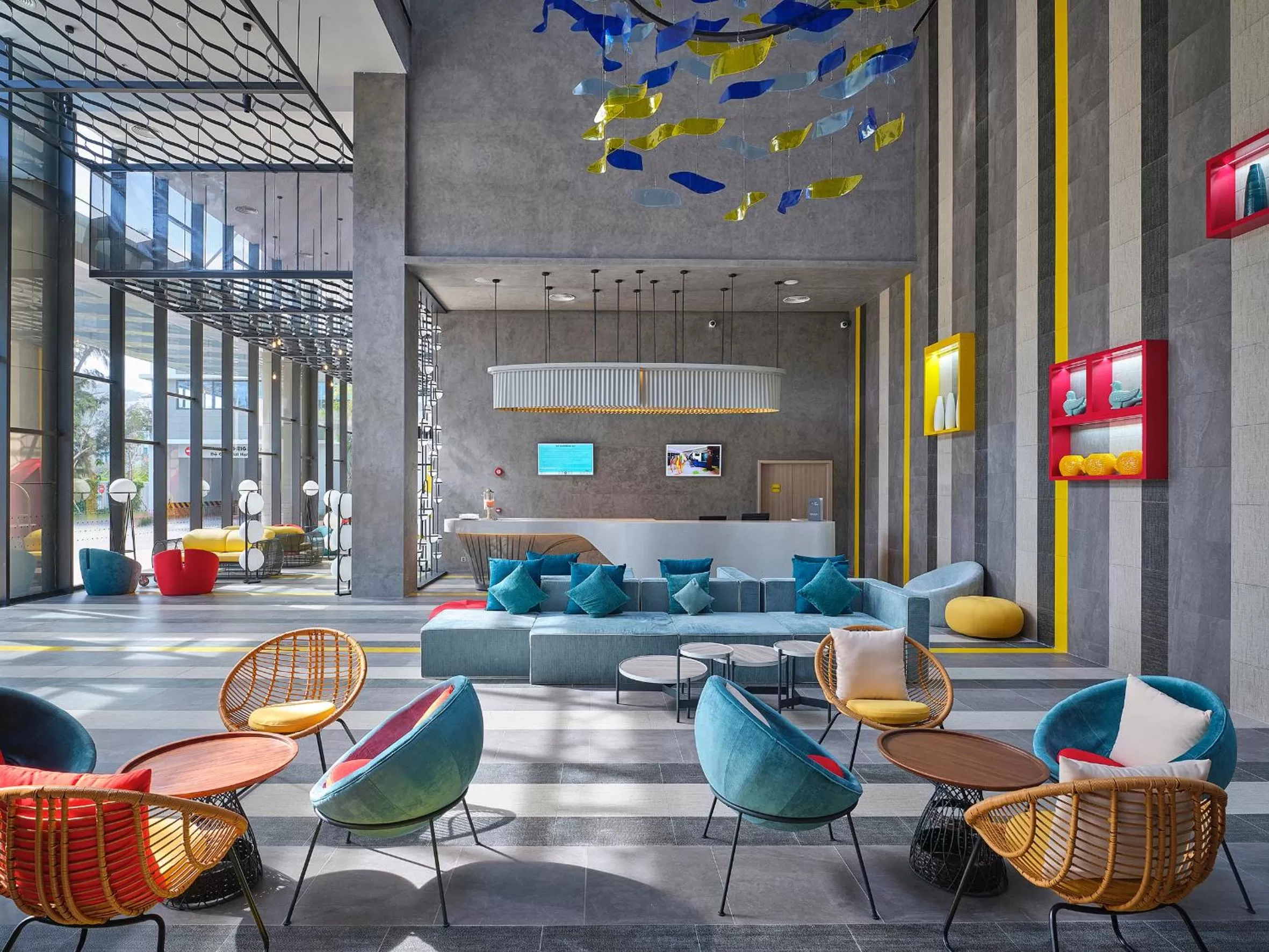 Lobby or reception in ibis Styles Vung Tau