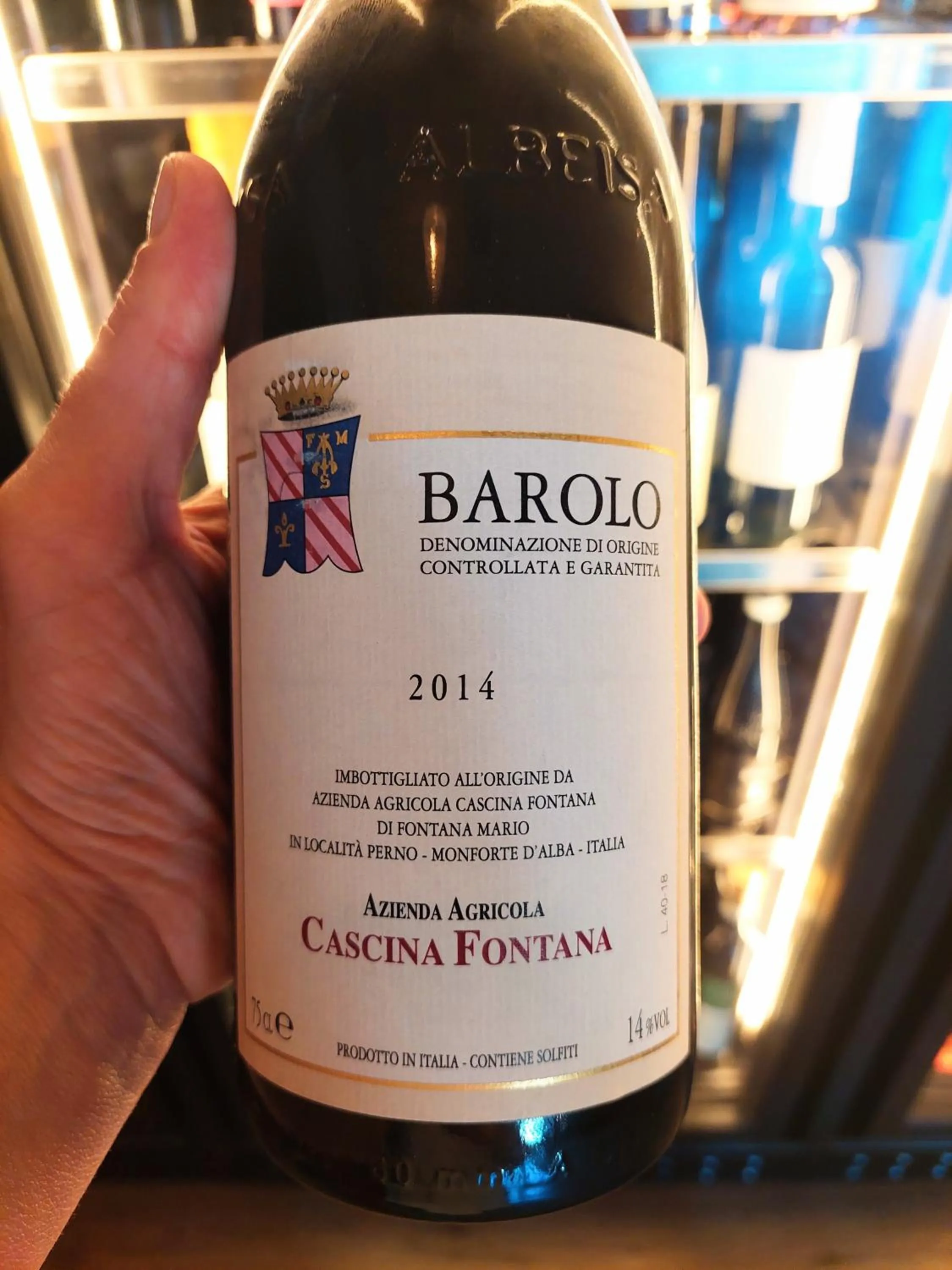 Food and drinks in Locanda Avanguardia