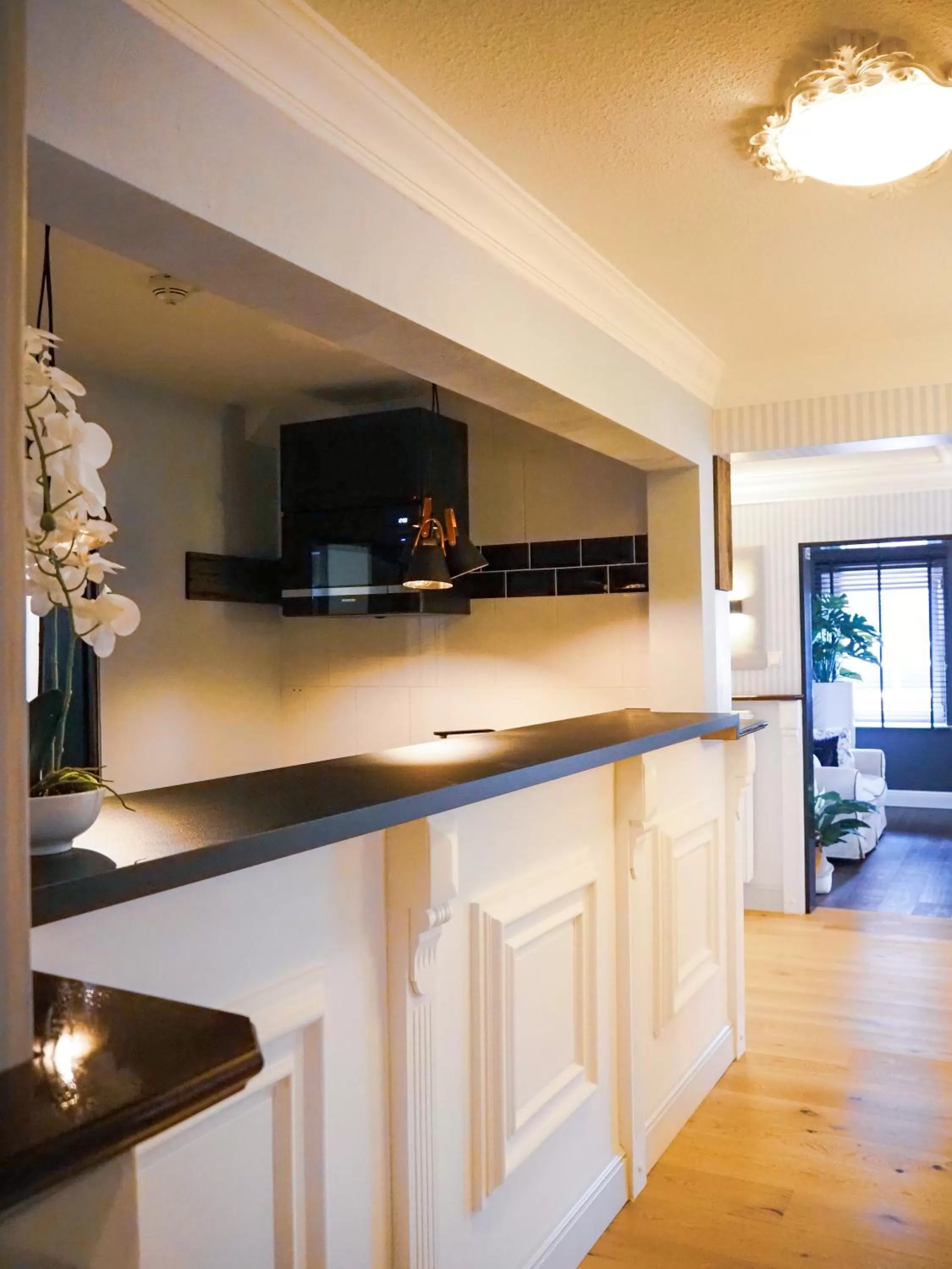 Kitchen or kitchenette, Kitchen/Kitchenette in Sauna & Whirlpool - ALPENLIEBE APARTments