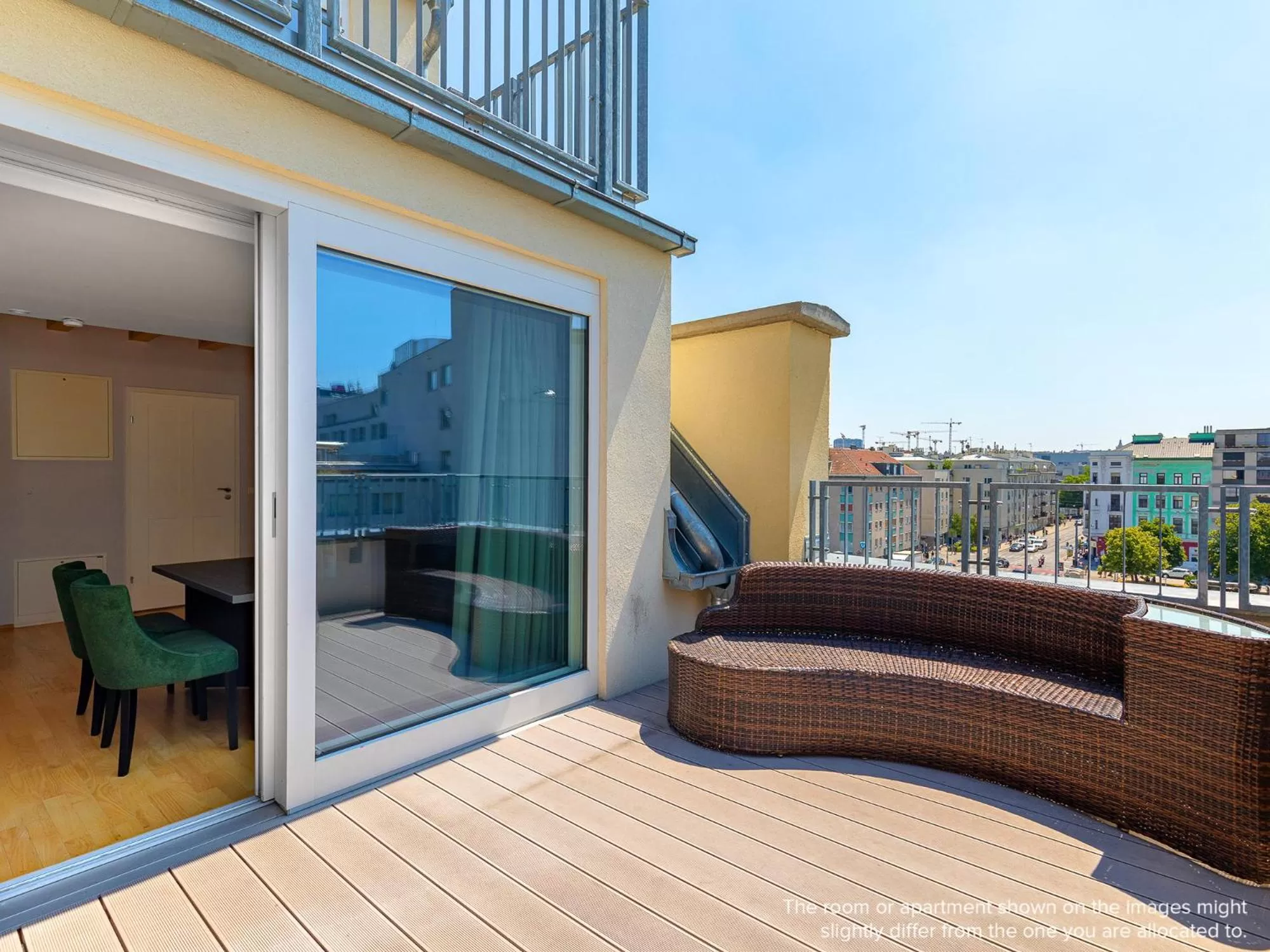 Balcony/Terrace in Numa Vienna Strauss