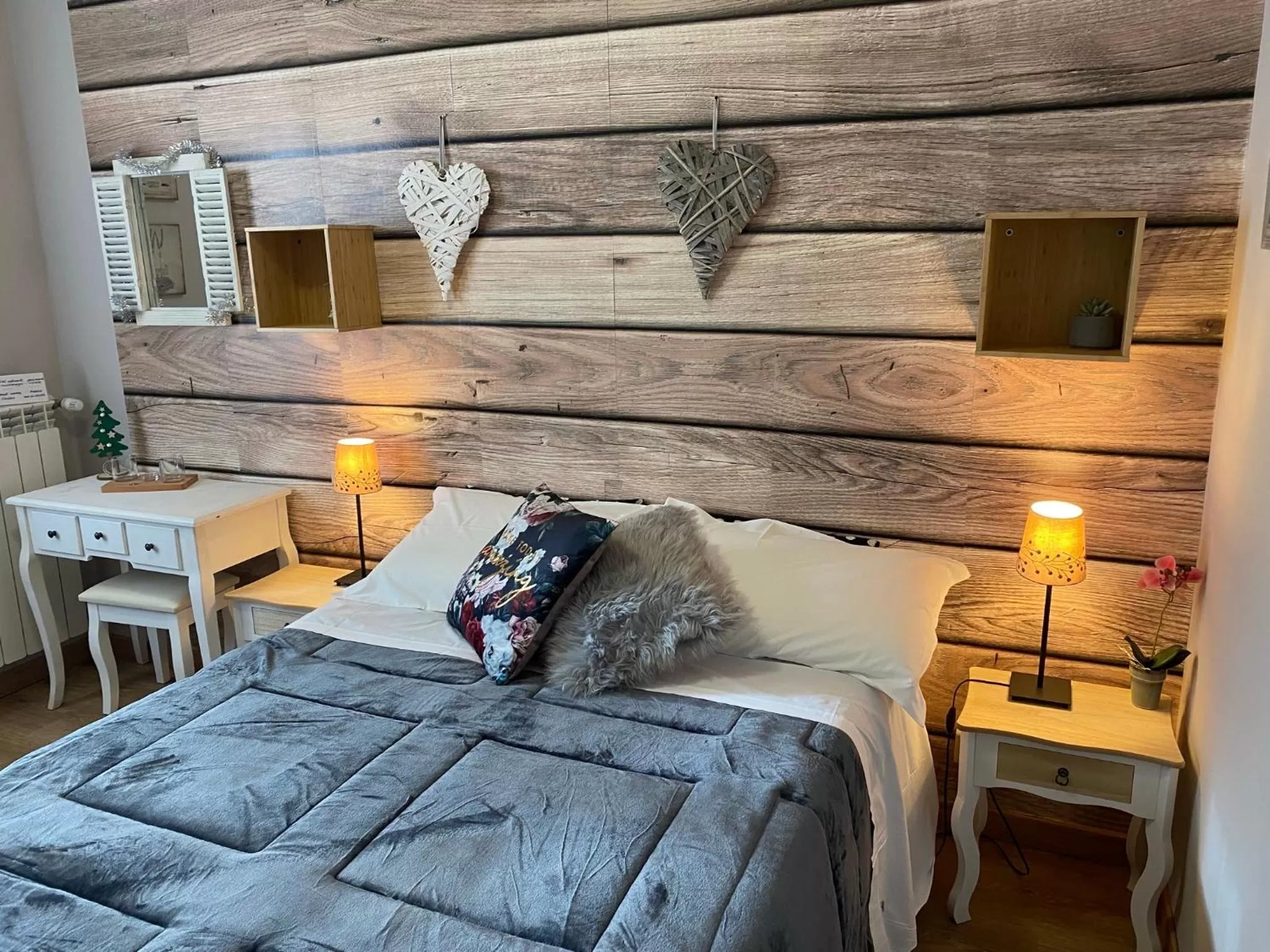 Bed in La Casa Di Campagna Sul Garda