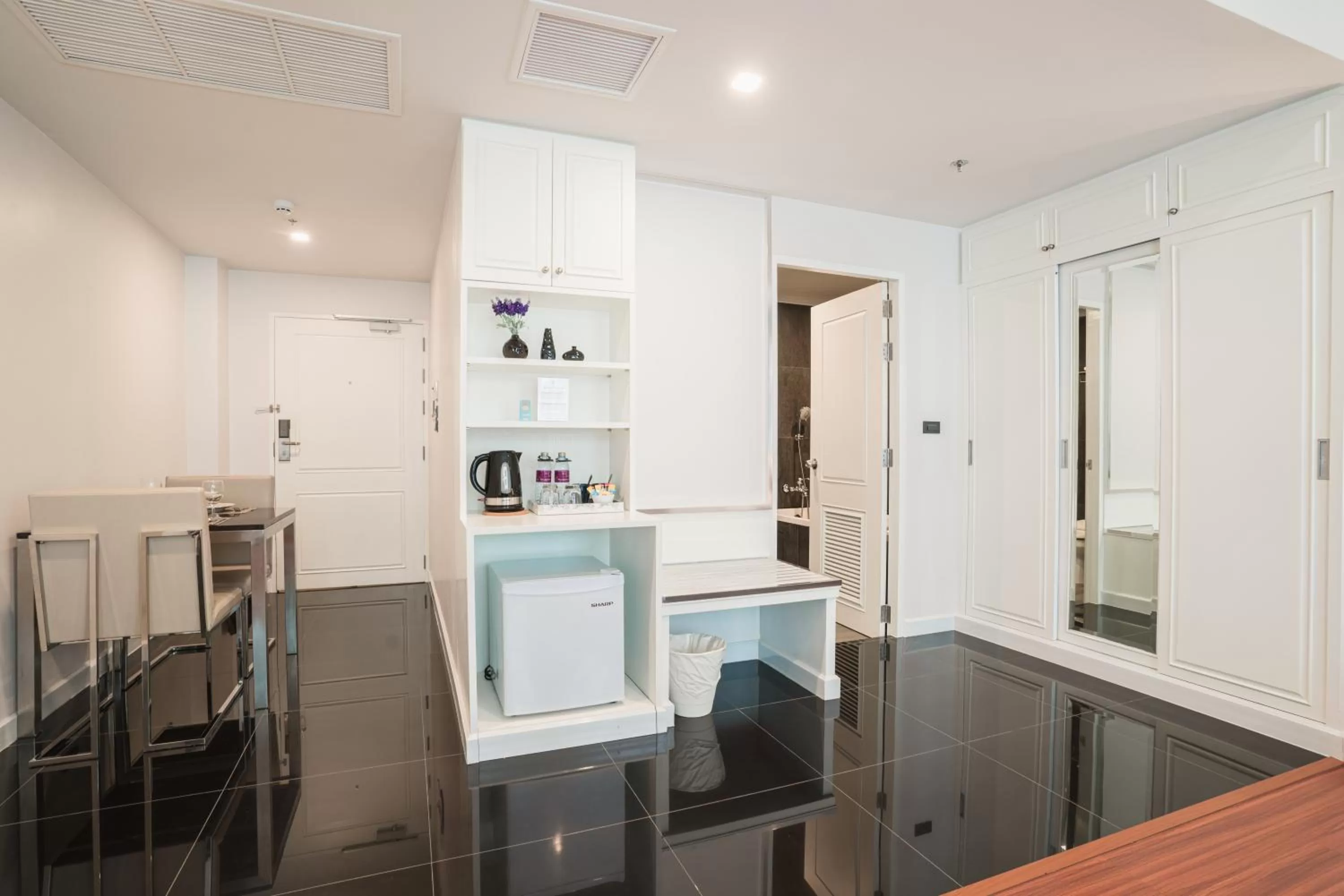 Bedroom in The Bless Hotel and Residence