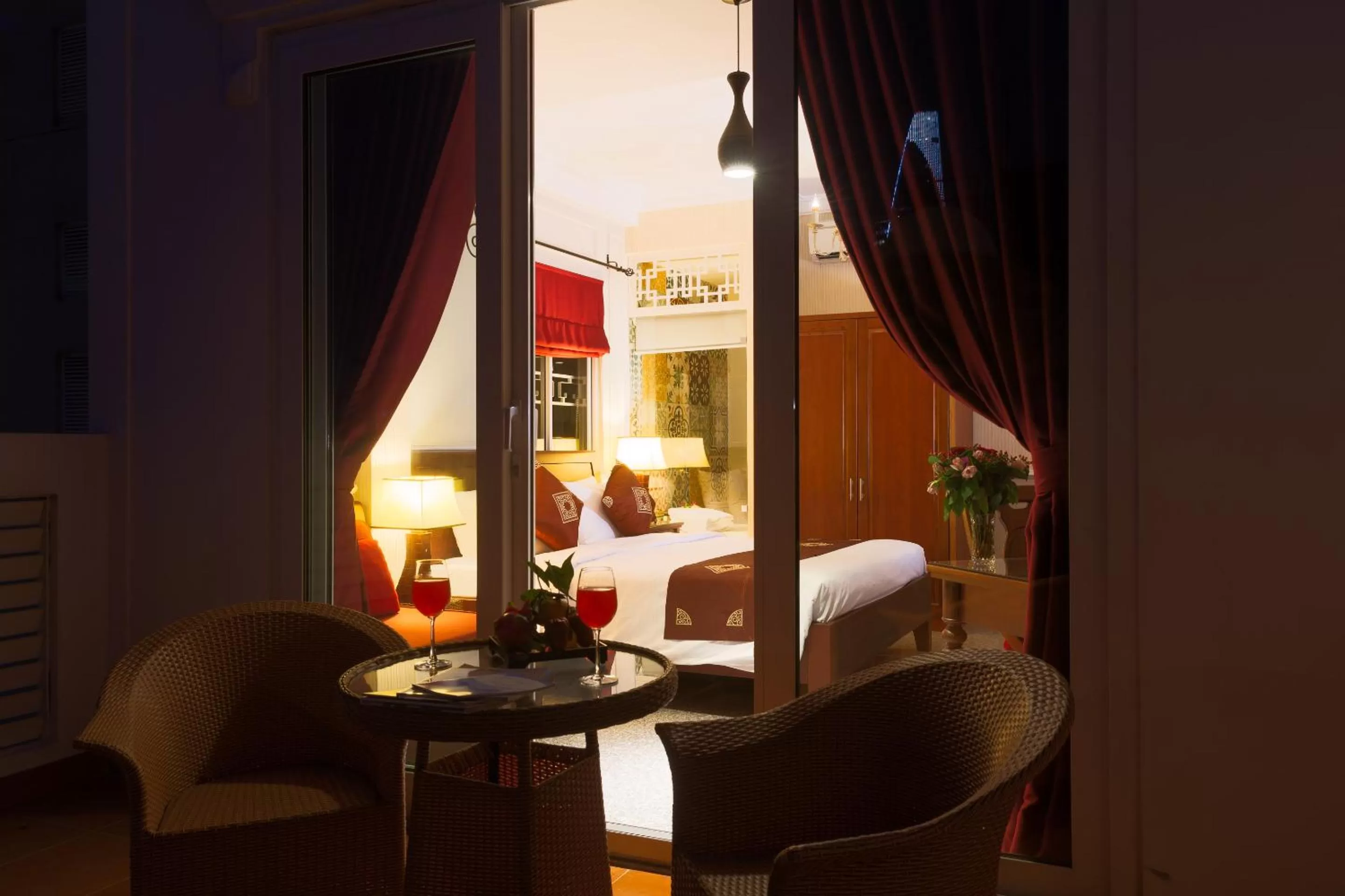 View (from property/room), Bed in Ben Thanh Boutique Hotel