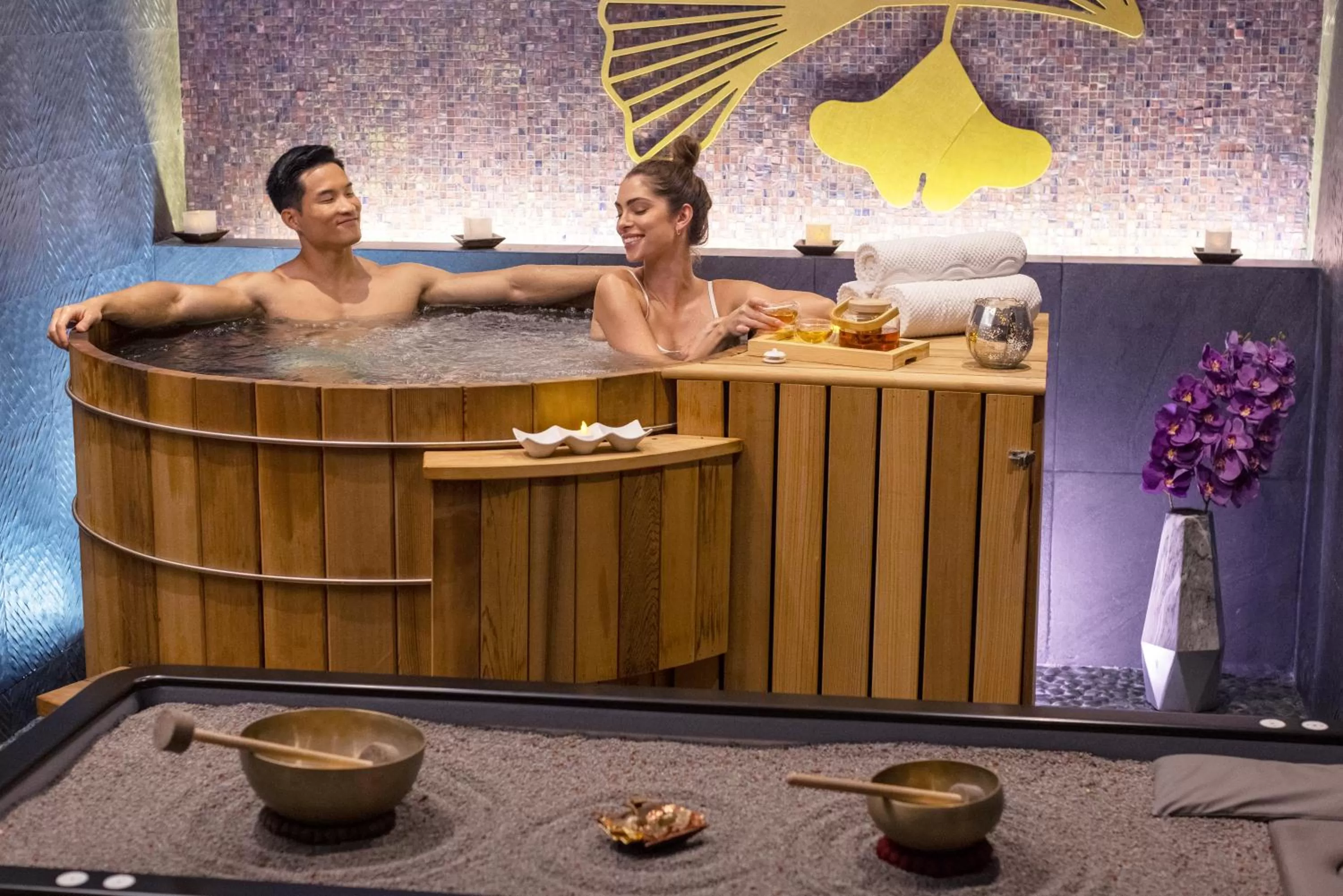 Sauna in Planet Hollywood Cancun by Royalton, An Autograph Collection All-Inclusive Resort