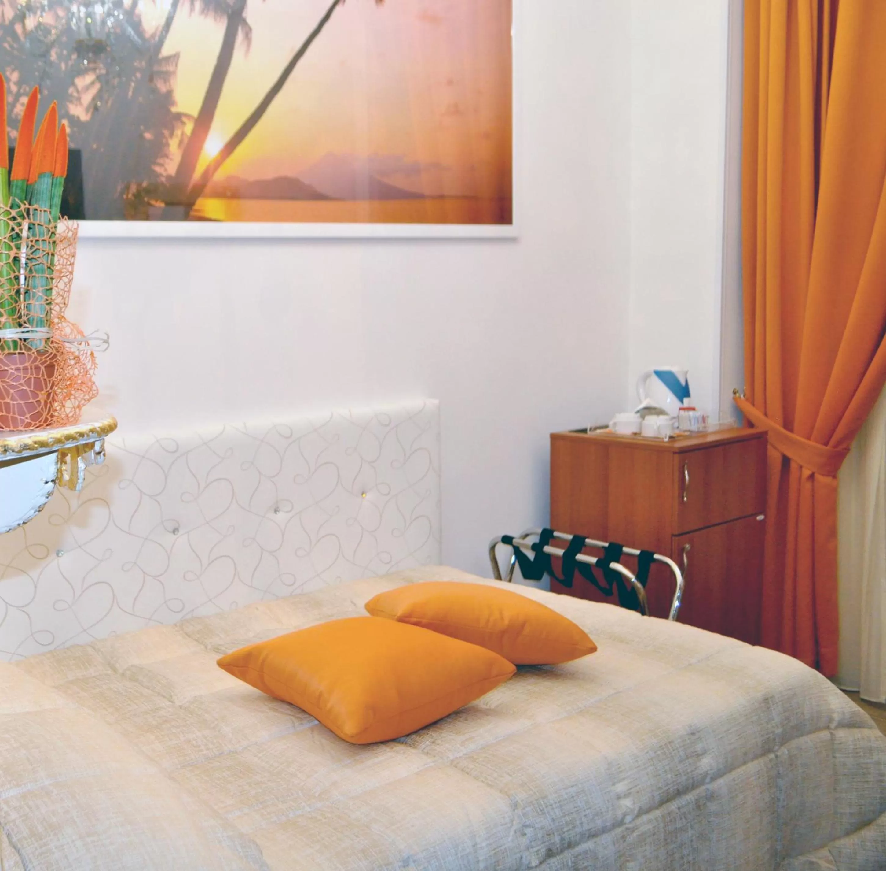 Bed in Hotel des Artistes