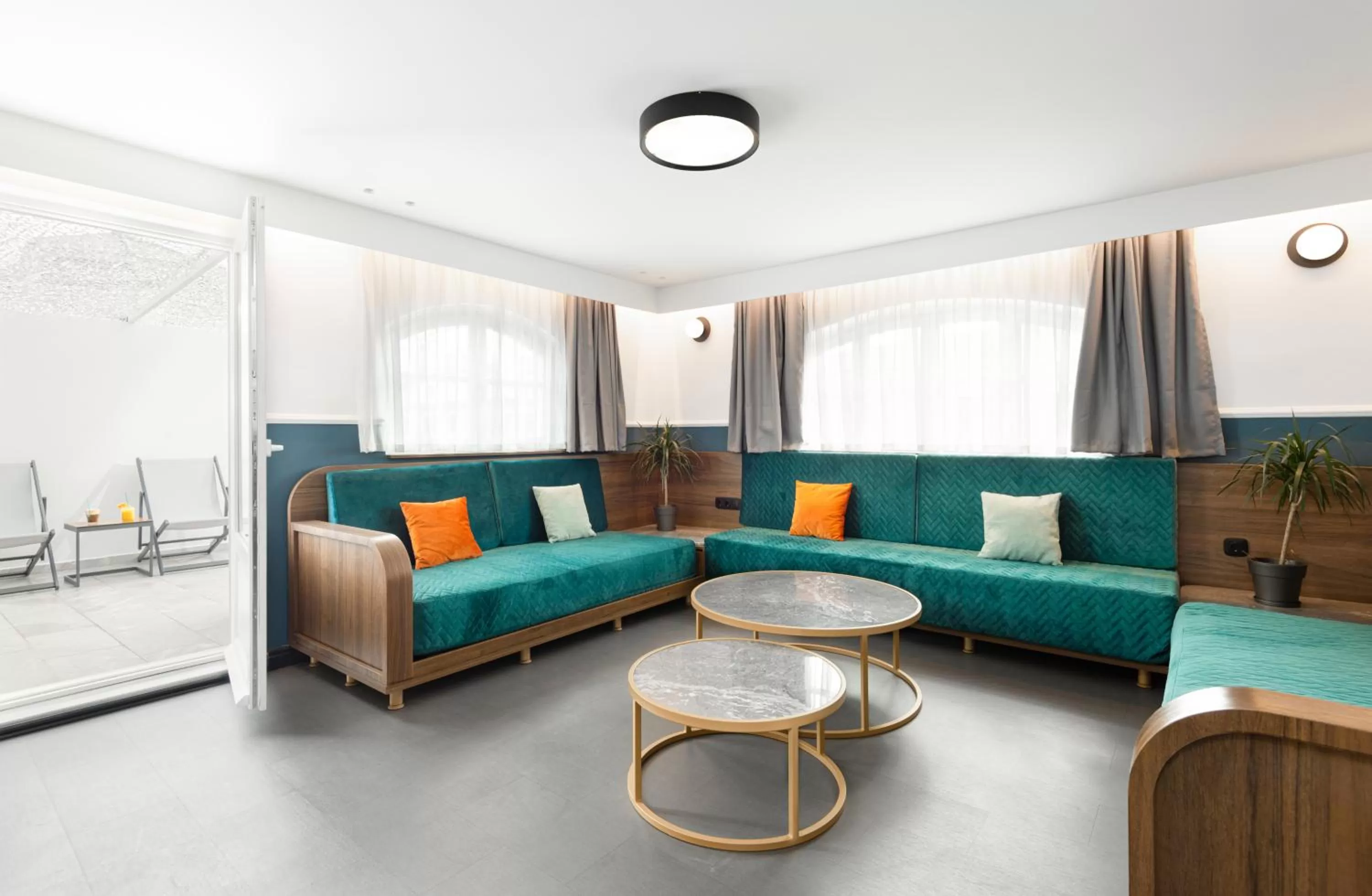 Living room in Colors Urban Hotel Thessaloniki