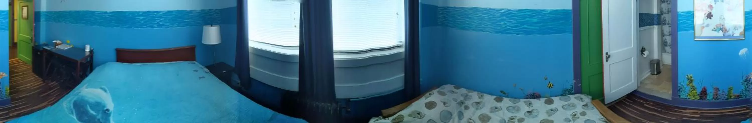 Photo of the whole room in The Pirate Haus Inn