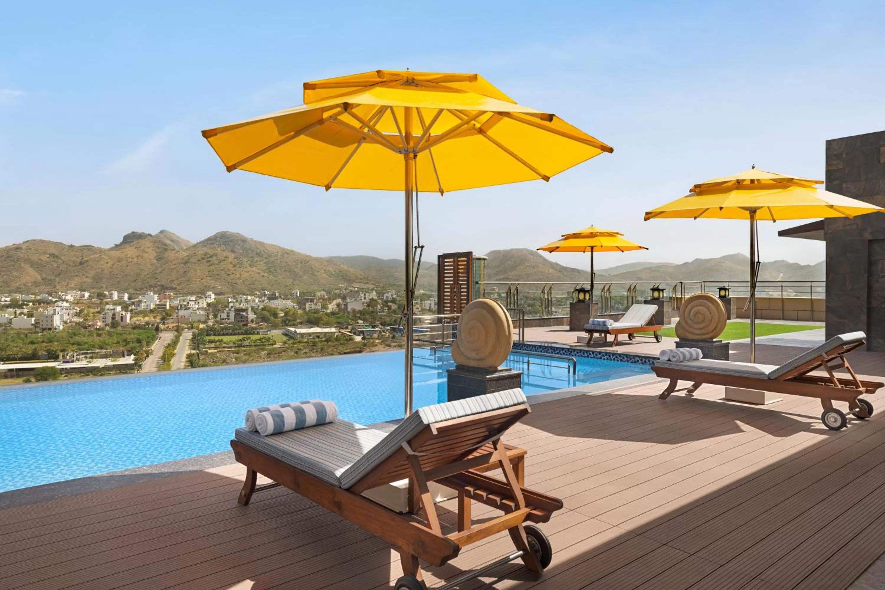 Swimming pool in Howard Johnson by Wyndham Udaipur Roop Nagar