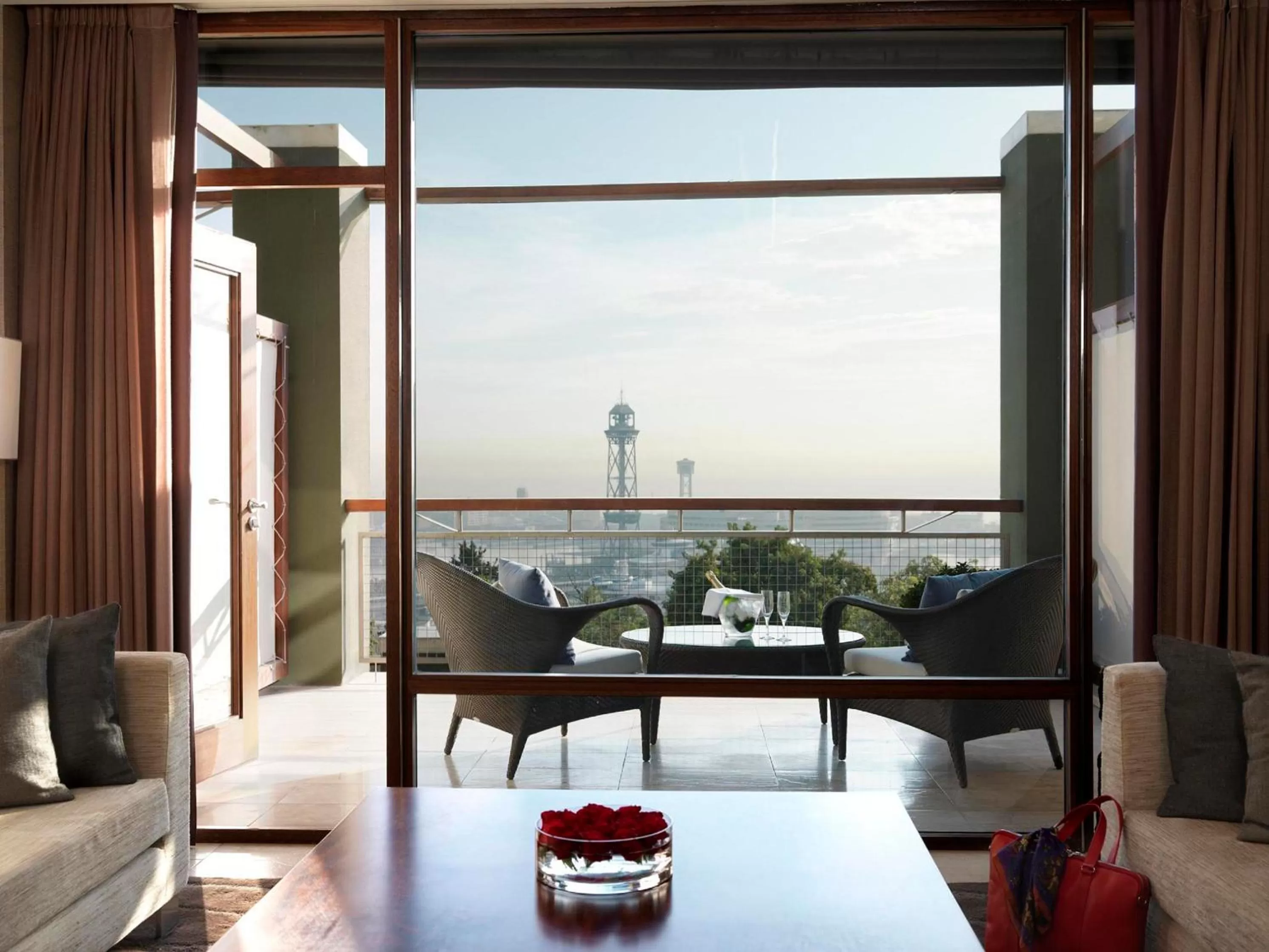 Balcony/Terrace in Hotel Miramar Barcelona GL