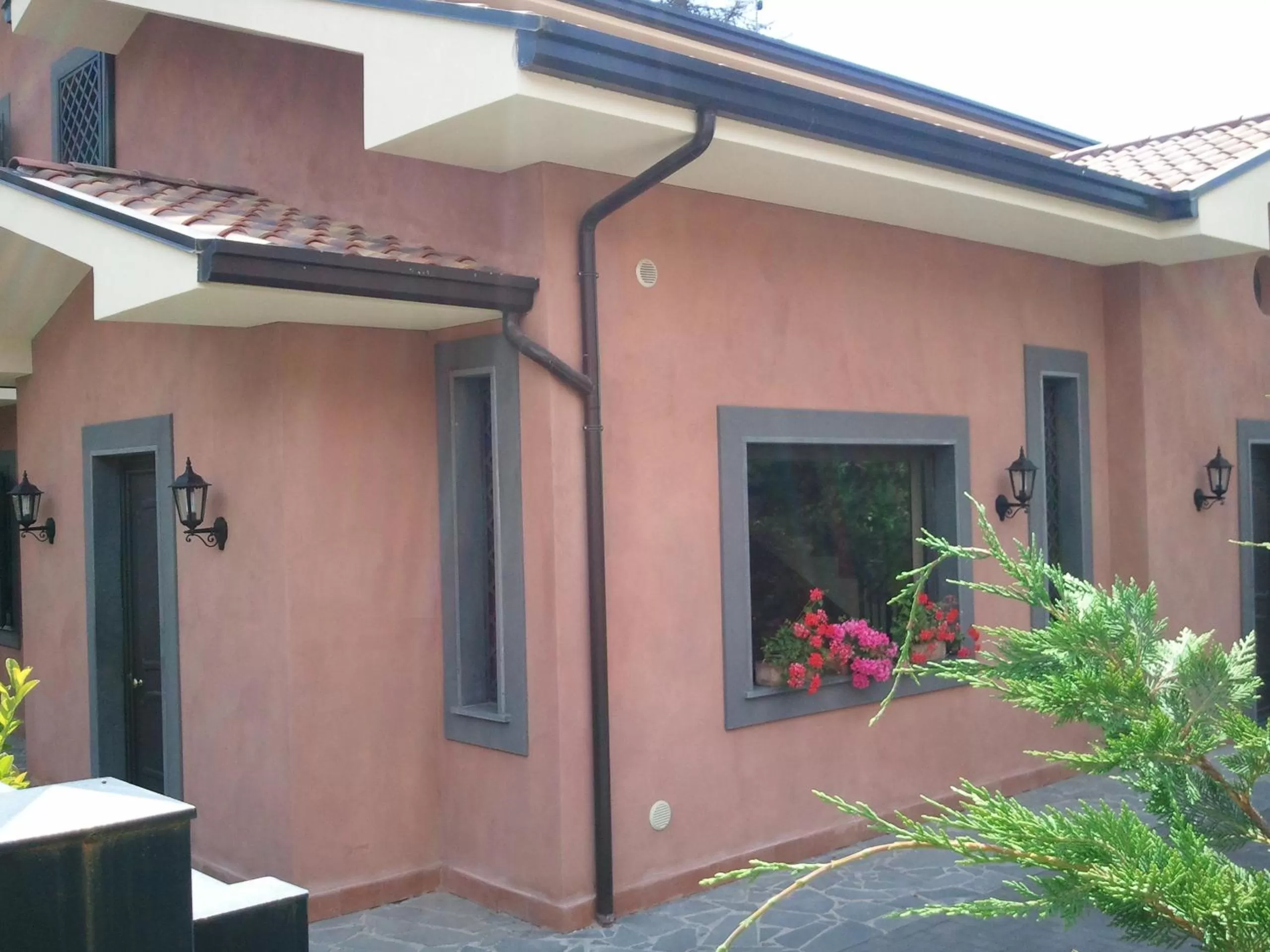 Facade/entrance in B&B La Rena Rossa