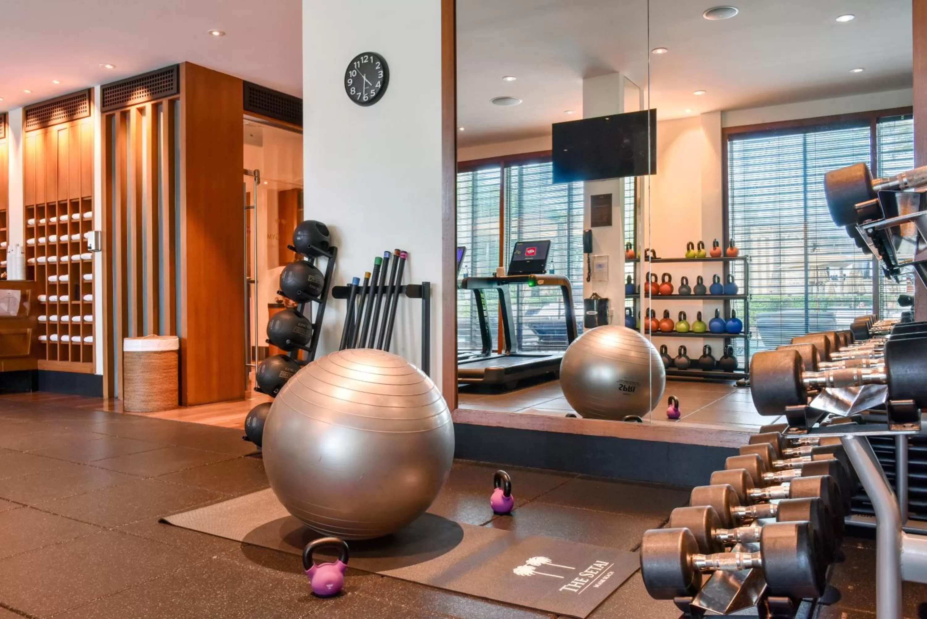 Fitness centre/facilities in The Setai, Miami Beach
